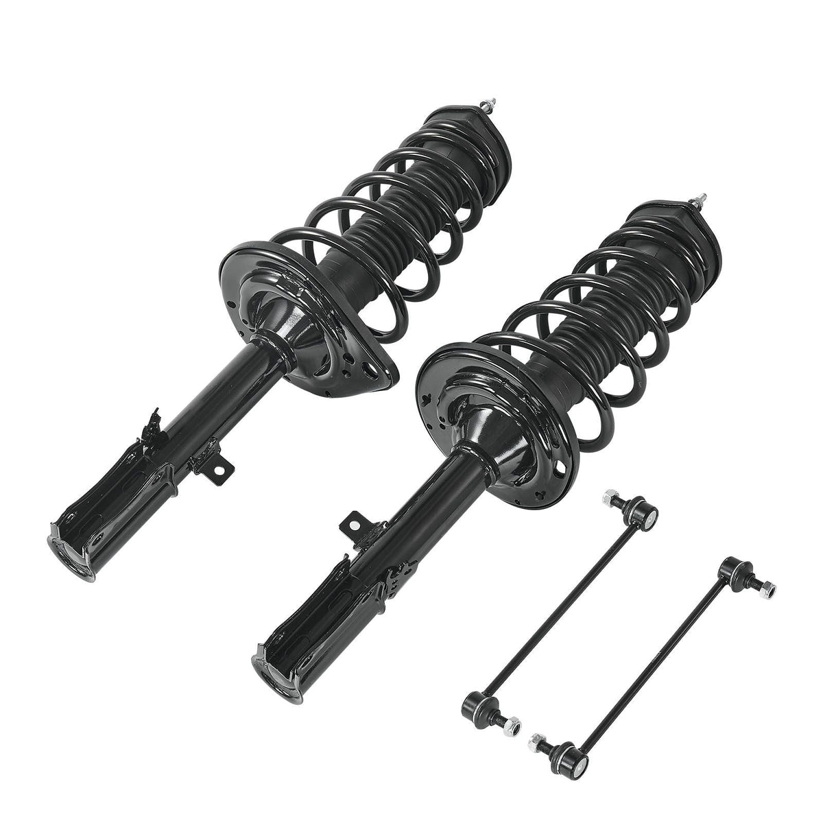 Rear Shock Absorber Strut Assembly, 2Pcs Shock and Strut Assembly with Stabilizer Bar & Coil Spring, Compatible with 2007-2011 Toyota Camry and 2008-2012 Toyota Avalon Models, OE 172401