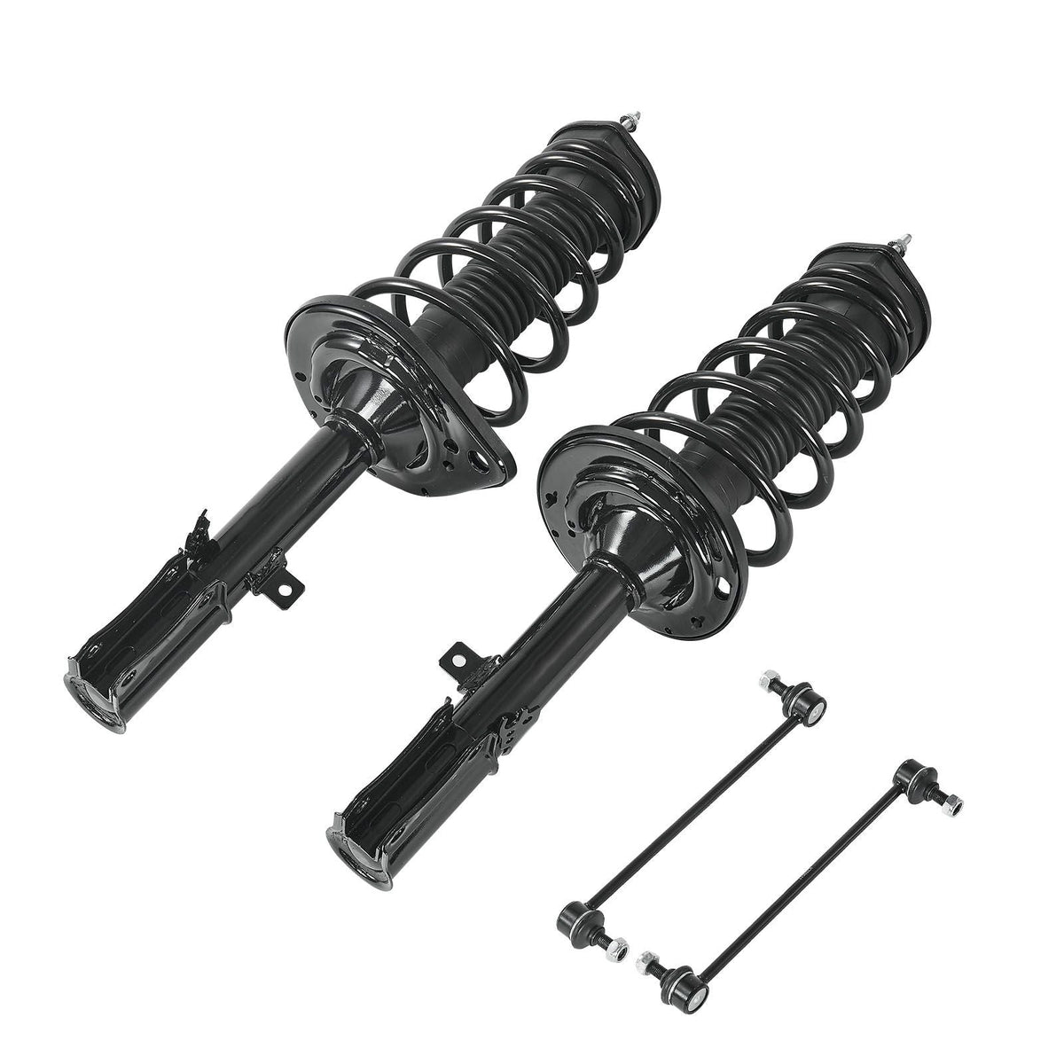 Rear Shock Absorber Strut Assembly, 2Pcs Shock and Strut Assembly with Stabilizer Bar & Coil Spring, Compatible with 2007-2011 Toyota Camry and 2008-2012 Toyota Avalon Models, OE 172401