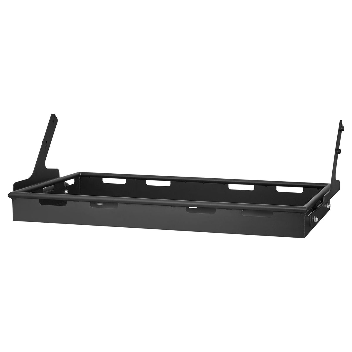 Rear Trunk Cargo Rack, for 2018-2024 Jeep Wrangler JLU Sky One-Touch Power Top, 300 lbs, Carbon Steel Basket Tray Interior Storage Luggage Carrier with Net, Shelf Stand Organizer for Camping