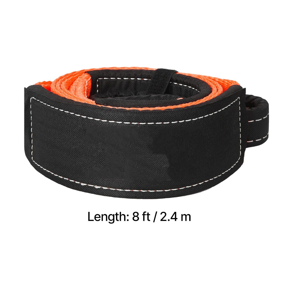 Recovery Tow Strap 3 inches, 8 feet 36,000 lbs Break Strength, Triple Reinforced Loop Straps, Tree Saver, Winch Line Extension Strap, Off Road Towing and Recovery, Extreme Weather Resistance