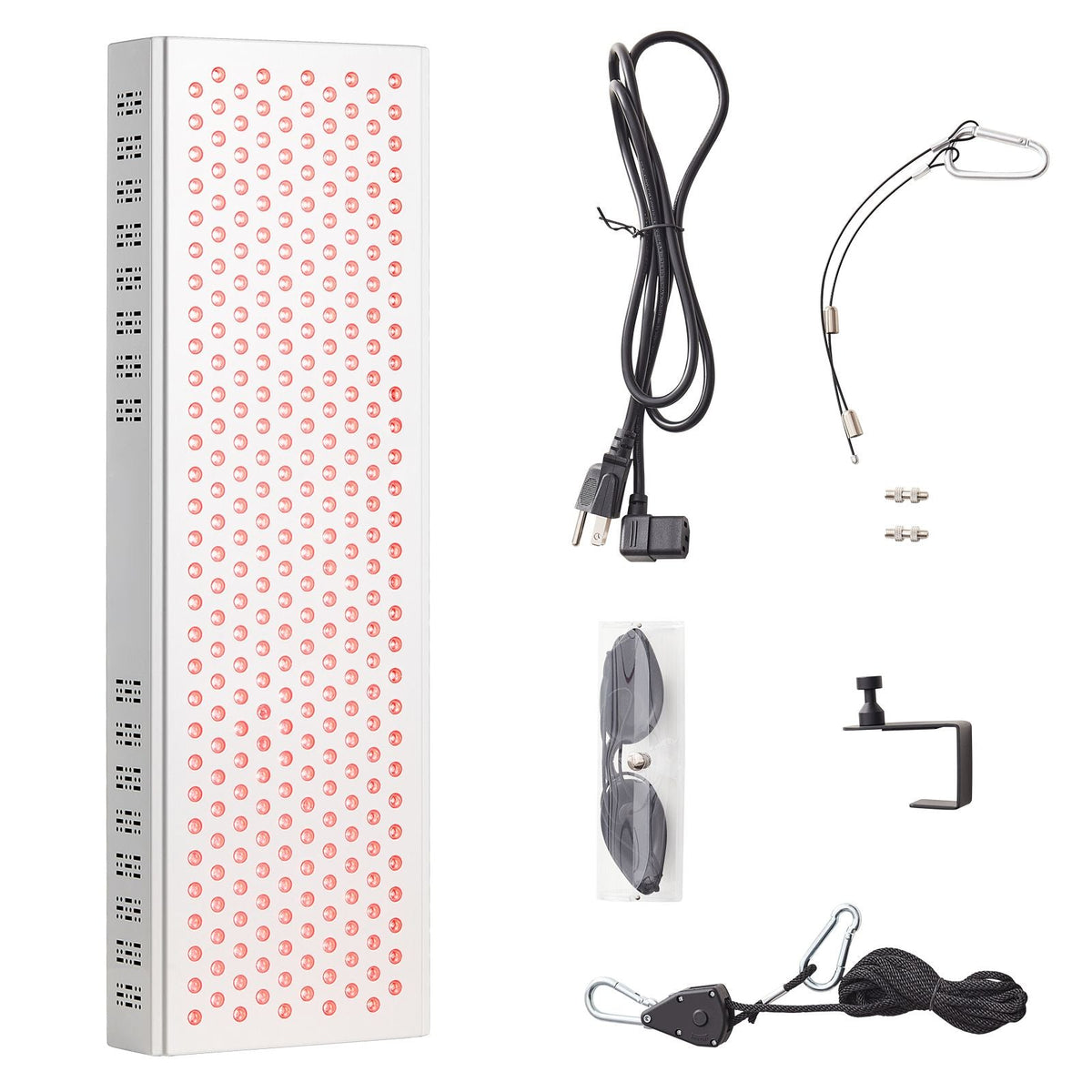 Red Light Therapy for Whole Body, 300 Dual-Chip LEDS, 10Hz/40Hz Pulse, 3 Timing Setting, Red 660nm & Near Infrared 850nm Light Therapy Panel for Pain Relief, Wound Healing, Skin Health, 300W