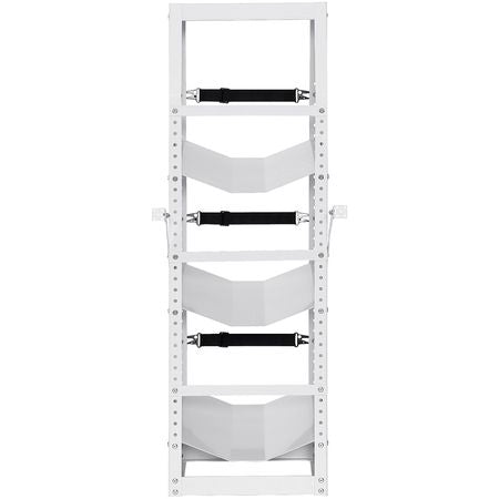 Refrigerant Tank Rack, with 3 x 30-50lb Bottle Tanks, Cylinder Tank Rack 14.64x13.97x46.06 in, Refrigerant Cylinder Rack Gas Cylinder Racks and Holders for Freon, Gases, Oxygen, Nitrogen