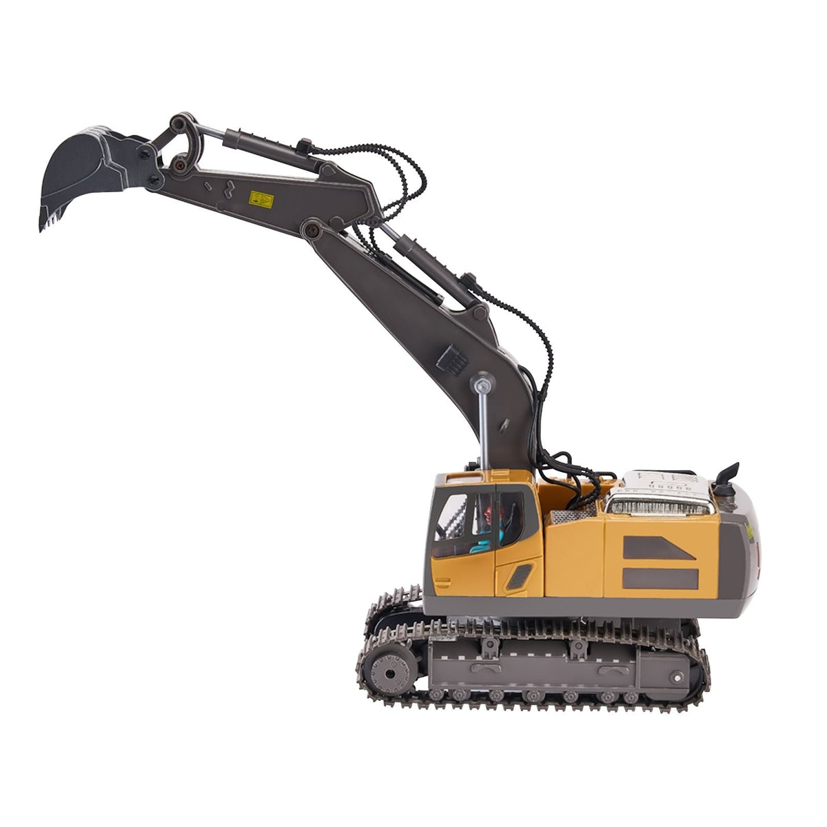 Remote Control Excavator Toy, 22 Channel, 1:14 Scale Remote Control Digger with Metal Shovel, RC Excavator with Lights & Sounds, Full Functional Construction Vehicles for Kids, Birthday Present