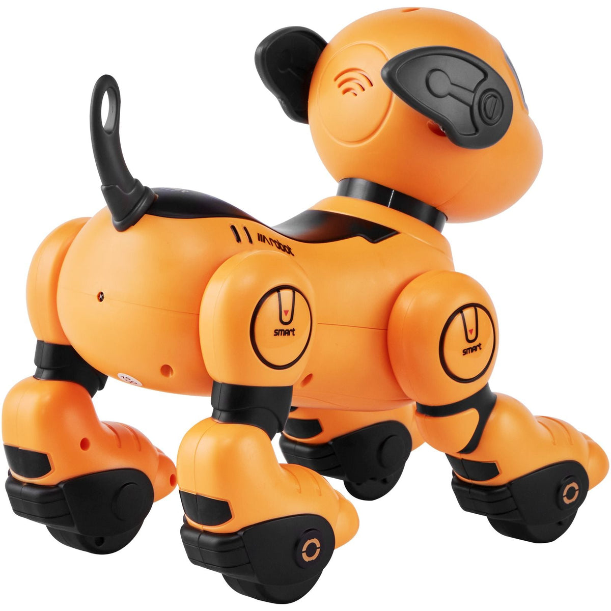 Remote Control Robot Dog Toy, 2.4GHz RC Dog Programmable Smart Interactive Robotic Pet for Kids with Follow Function, Touch & Voice Control, Singing Dancing RC Stunt Toy for Age 3+ Boys Girls