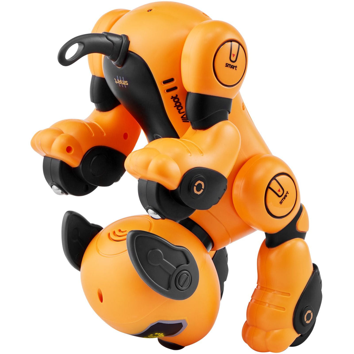Remote Control Robot Dog Toy, 2.4GHz RC Dog Programmable Smart Interactive Robotic Pet for Kids with Follow Function, Touch & Voice Control, Singing Dancing RC Stunt Toy for Age 3+ Boys Girls
