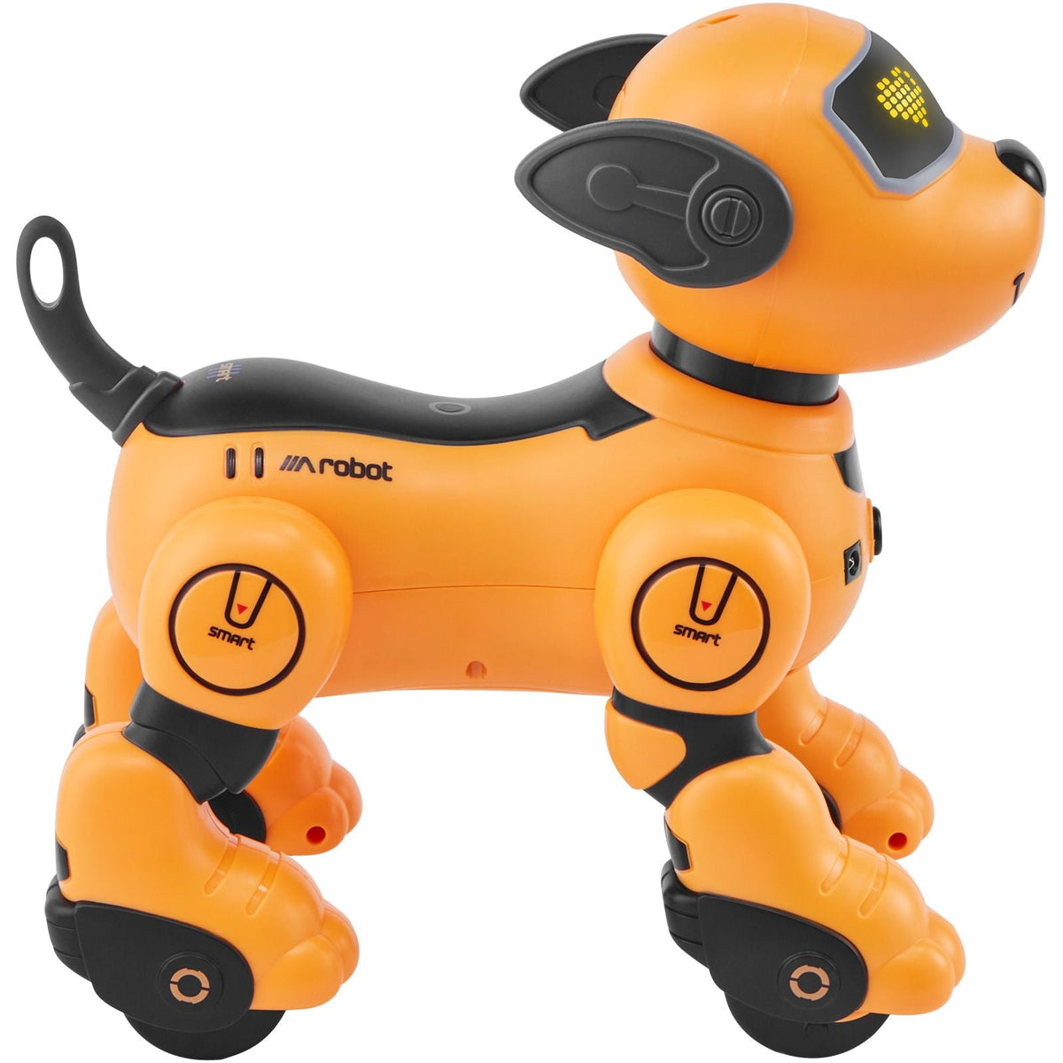 Remote Control Robot Dog Toy, 2.4GHz RC Dog Programmable Smart Interactive Robotic Pet for Kids with Follow Function, Touch & Voice Control, Singing Dancing RC Stunt Toy for Age 3+ Boys Girls
