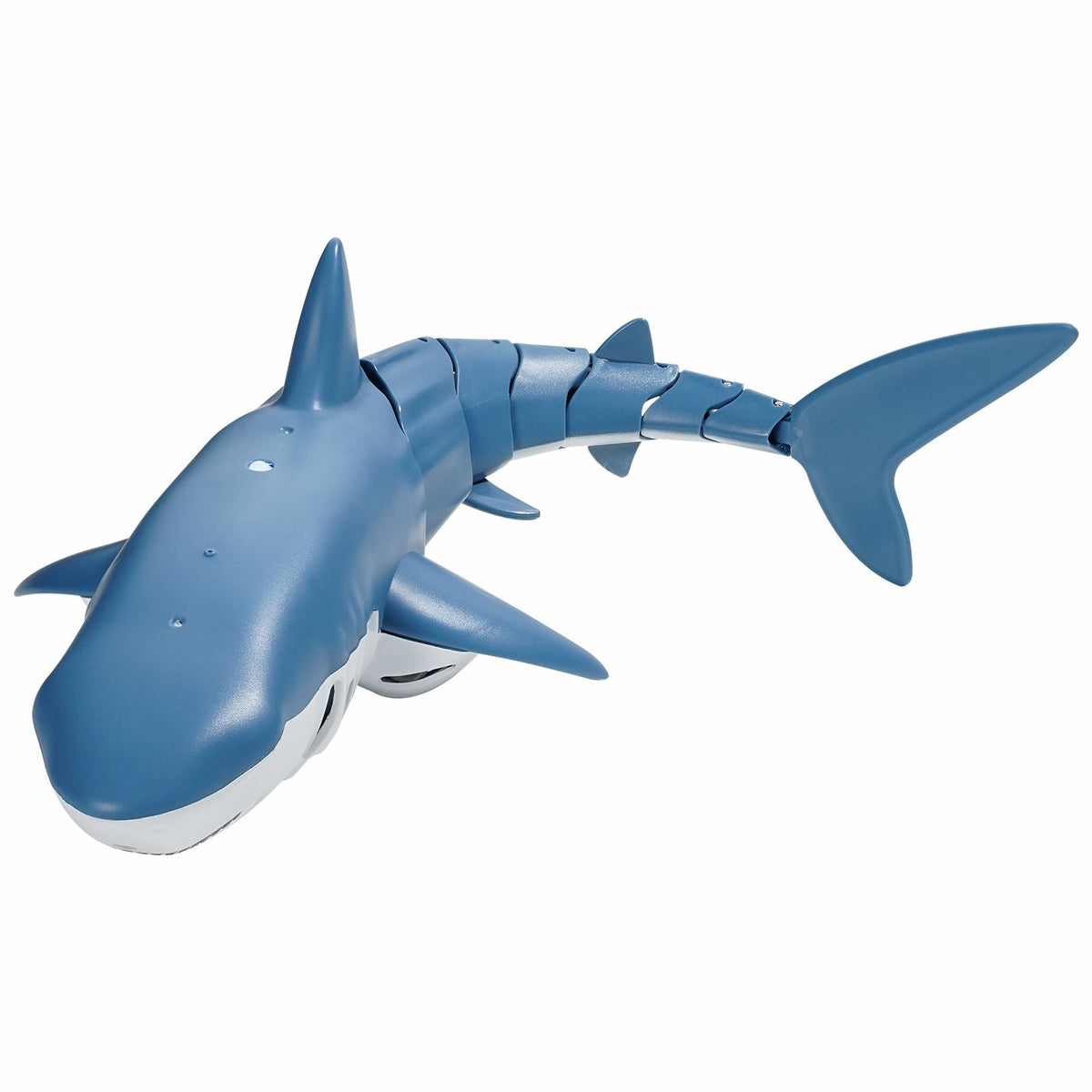 Remote Control Shark Toy, 2.4GHz High Simulation Shark RC Boat for Swimming Pool Bathroom, Electric RC Shark Fish Toy with 2 Batteries, Light & Spray Water Function for 6+ Year Old Boys & Girls