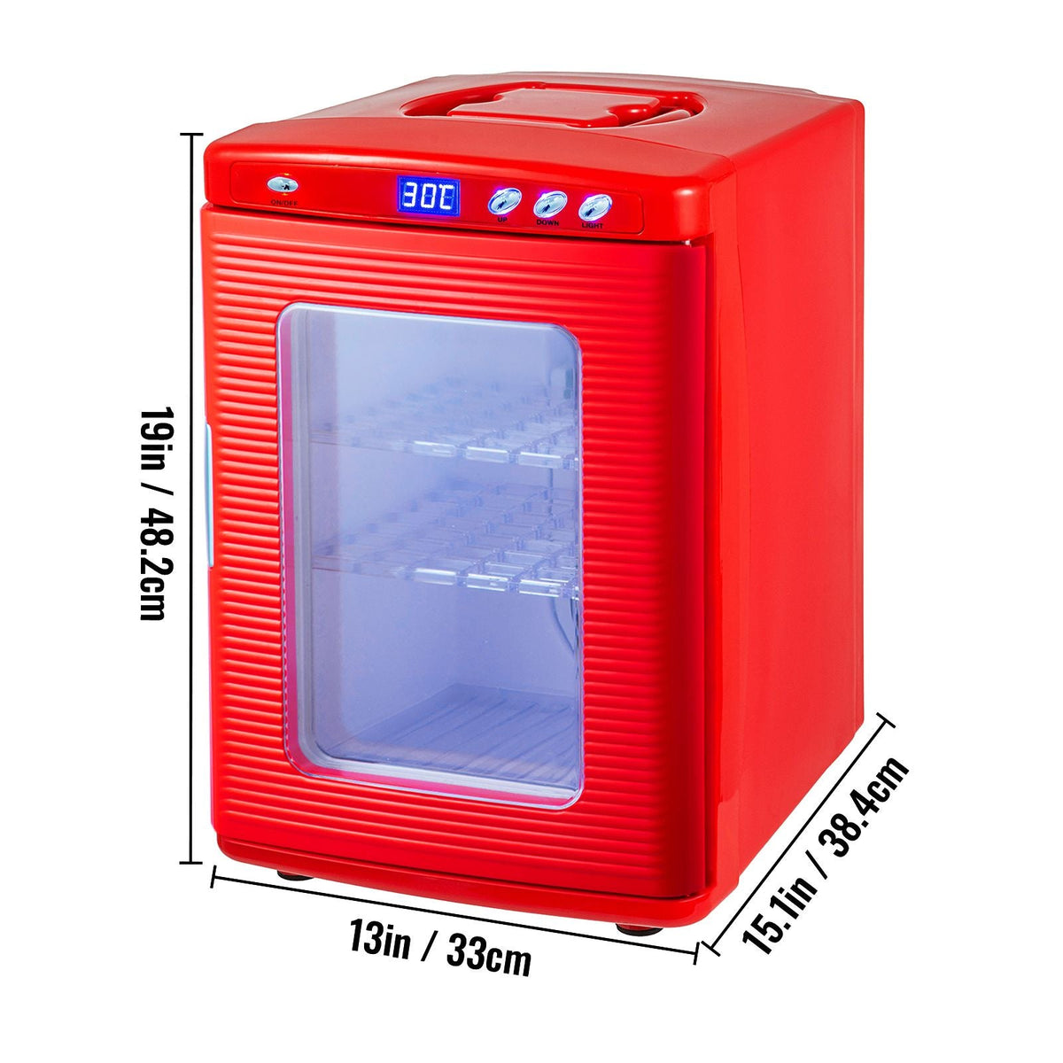 Reptile Incubator 25L Digital Egg Incubator 5-42 Celsius for Small Reptiles