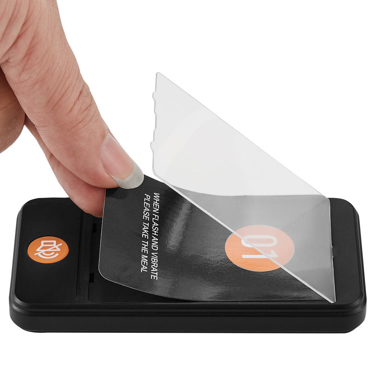 Restaurant Pager System, Wireless 400m Long Range Lineup Waiting Queue Signal, Guest Customer Calling Beepers with Vibration & Flashing, 24 Buzzers for Food Truck, Church, Nursery, Hospital