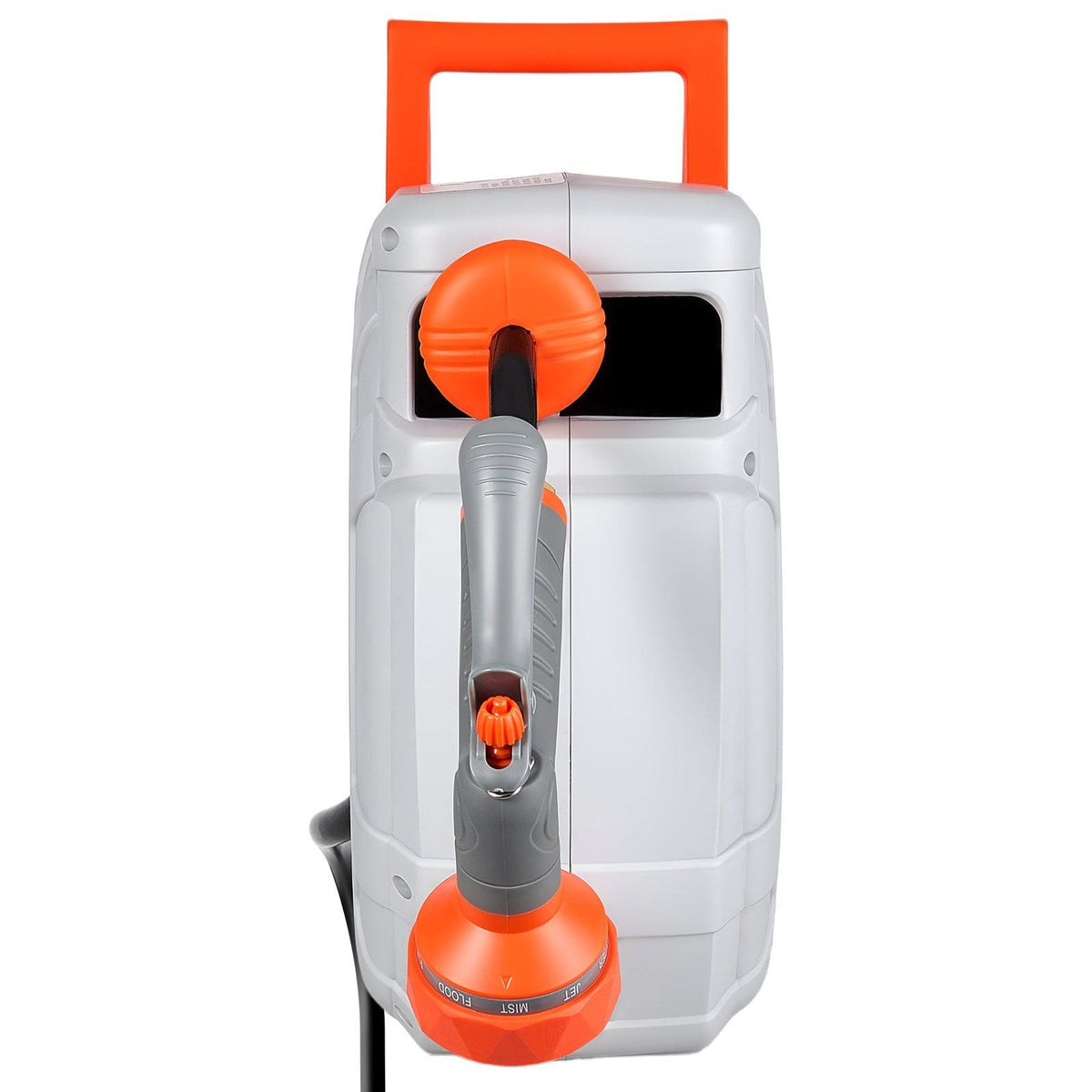 Retractable Garden Hose Reel, 1/2 in x 50 ft, Wall Mounted Hose Reel with 9-Function Sprayer Nozzle and 180° Swivel Bracket, Any Length Lock, Automatic Slow Rewind System, for Garden Watering