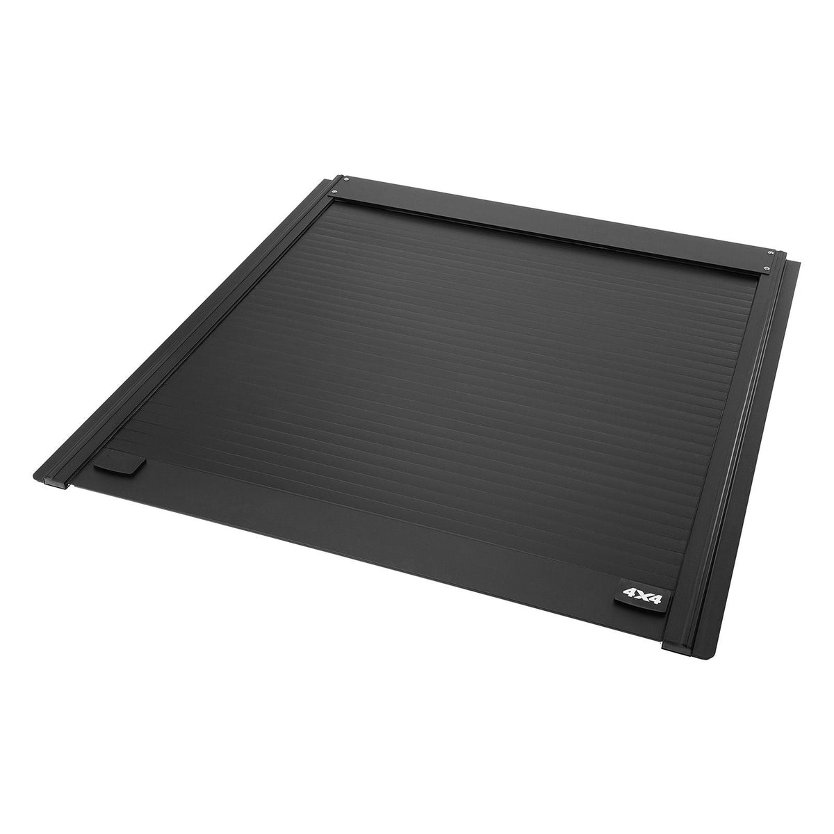 Retractable Tonneau Cover, 5.5 ft Hard Tonneau Cover with Built-in Drainage Pipe for 2022 - 2024 Toyota Tundra Crew Cab w/ Deck Rail System , Hard Tonneau Cover with Double-Lock & T-Slot