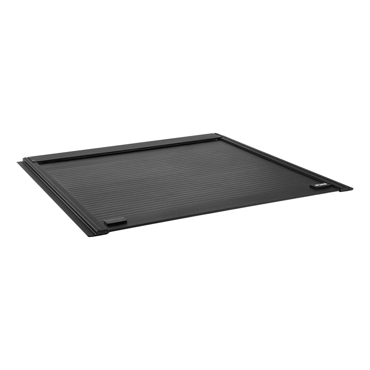 Retractable Tonneau Cover, 5.5 ft Hard Tonneau Cover with Built-in Drainage Pipe for 2022 - 2024 Toyota Tundra Crew Cab w/ Deck Rail System , Hard Tonneau Cover with Double-Lock & T-Slot
