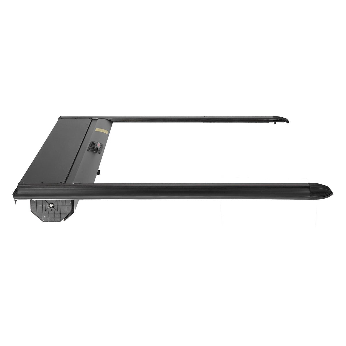 Retractable Tonneau Cover, 5.8 ft Hard Tonneau Cover with Built-in Drainage Pipe for 2021-2024 Chevy/GMC Silverado/Sierra 1500 Crew Cab, Customized Hard Tonneau Cover with Double-Lock & T-Slot