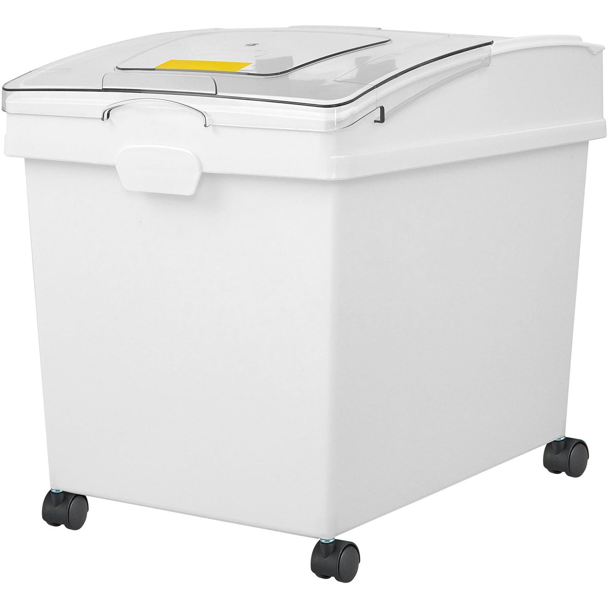 Rice Storage Container, 10.5Gallon/40L x3 Capacity Large Dog Food Dispenser Bin, Kitchen Ingredient Grain Cereal Flour Bin, Pet food Containers with Wheels, 3 Scoops, and Airtight Lid, 3 Pack