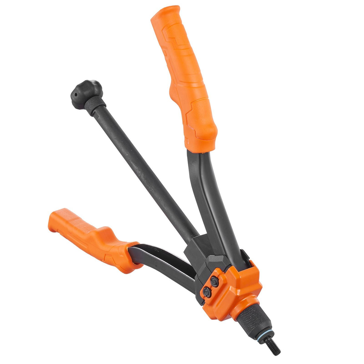 Rivet Nut Tool, 14' Rivnut Tool Kit with 7 PCS Metric and SAE Mandrels, 70 PCS Assorted Rivet Nuts, 10-24, 1/4-20, M6, 5/16-18, M8, 3/8-16, M10, Rivet Nut Kit With Rugged Carrying Case