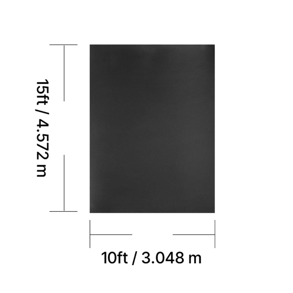 Roll Roofing, 10 x 15 ft, 45 mil EPDM Rubber Roofing, Long Lifespan & Weather-resistant, Withstands Harsh Temperatures, Flexible & Easy Installation, Roof Underlayment for RVs, Roofs, Ponds