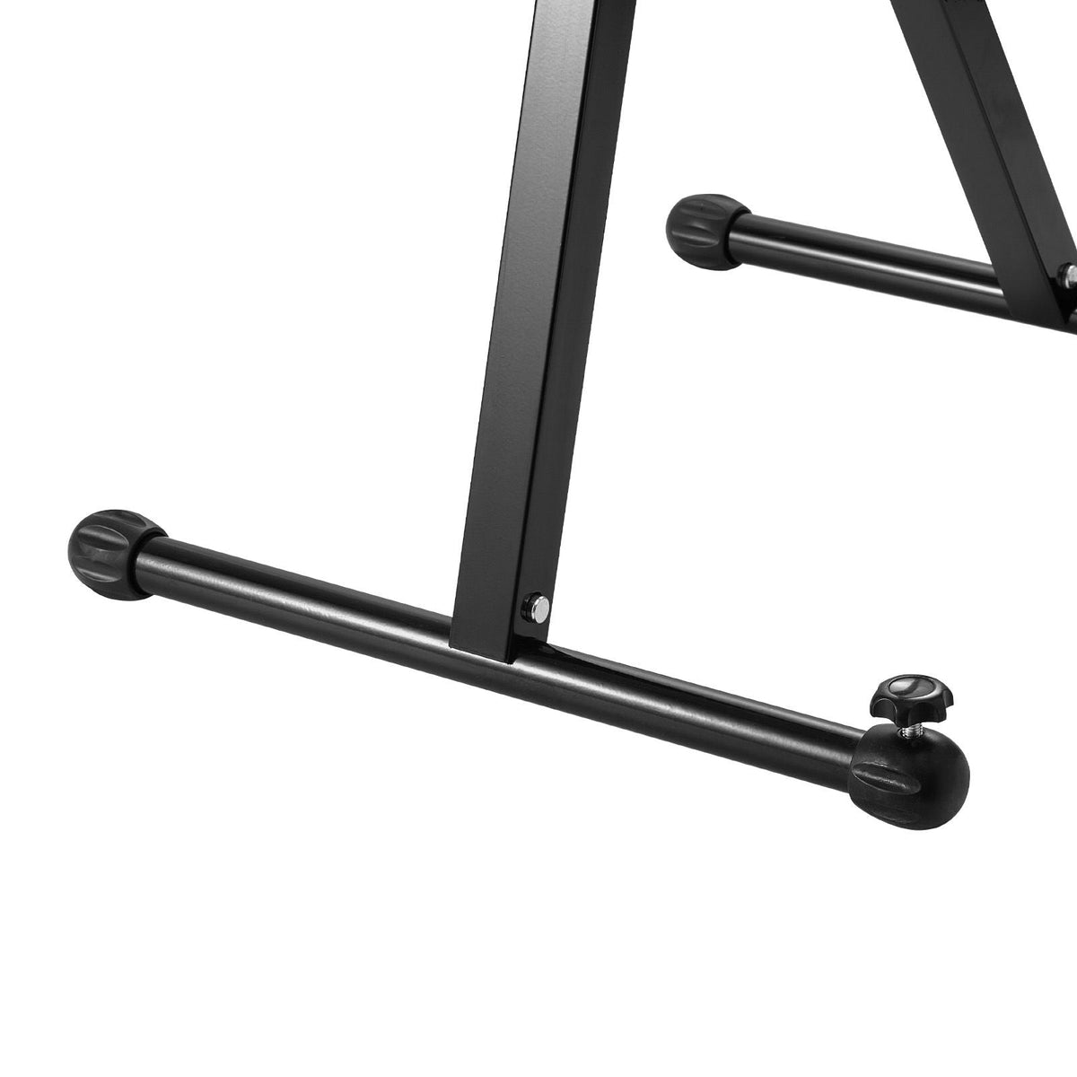 Roller Stand, 250 lb Load Capacity, 27 in-43 in Adjustable Height, Folding Heavy Duty with Edge Guides & 11.5 in Polished Steel Roller Head, for Table Saw Outfeed Woodworking Extension Support