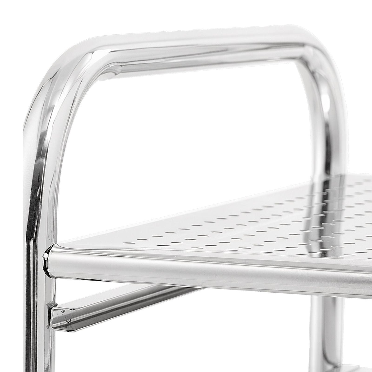 Rolling Cart with Drawers, Double Row 12 Drawer Storage Organizer, Mobile Utility Cart with Chrome Steel Frame, Universal Casters & 2 Brakes, for Office, Classroom, Craft Room, Studio, Garage