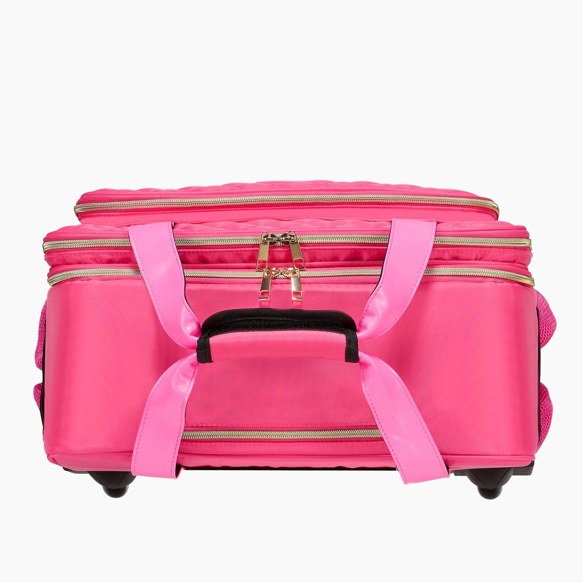 Rolling Laptop Bag, Fits Up to 17.3 Inch Laptop, Wheeled Briefcase, Roller Computer Tote Bag with 2 Fixed Wheels & Telescoping Handle, Laptop Case for Work Travel Business Office, Red