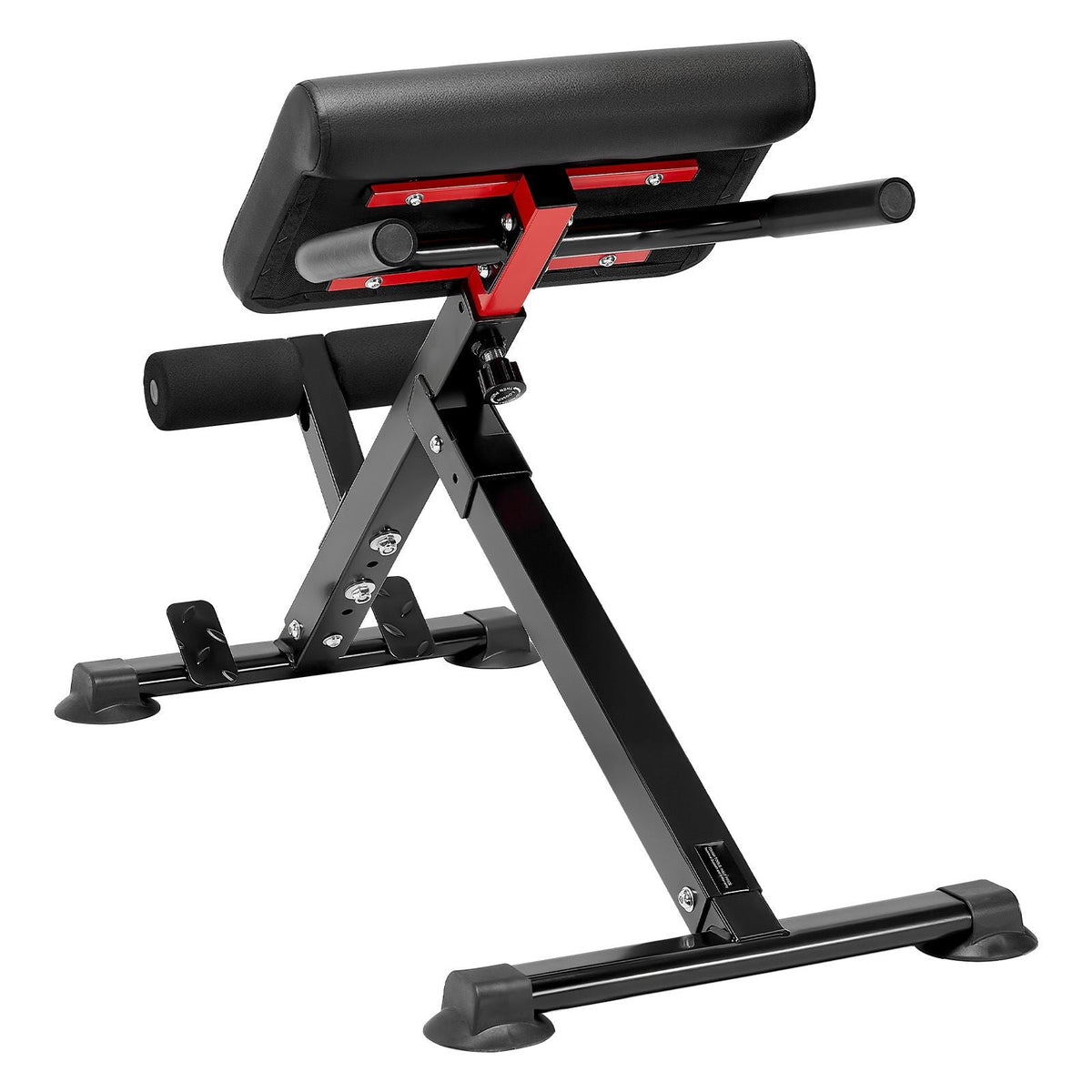 Roman Chair Hyperextension Bench, 250 lbs Adjustable & Foldable Extension Machine, Multi-Function Exercise Equipment for Glute, Hamstring, Back, and Ab Workout, Fitness Weight Bench for Home Gym