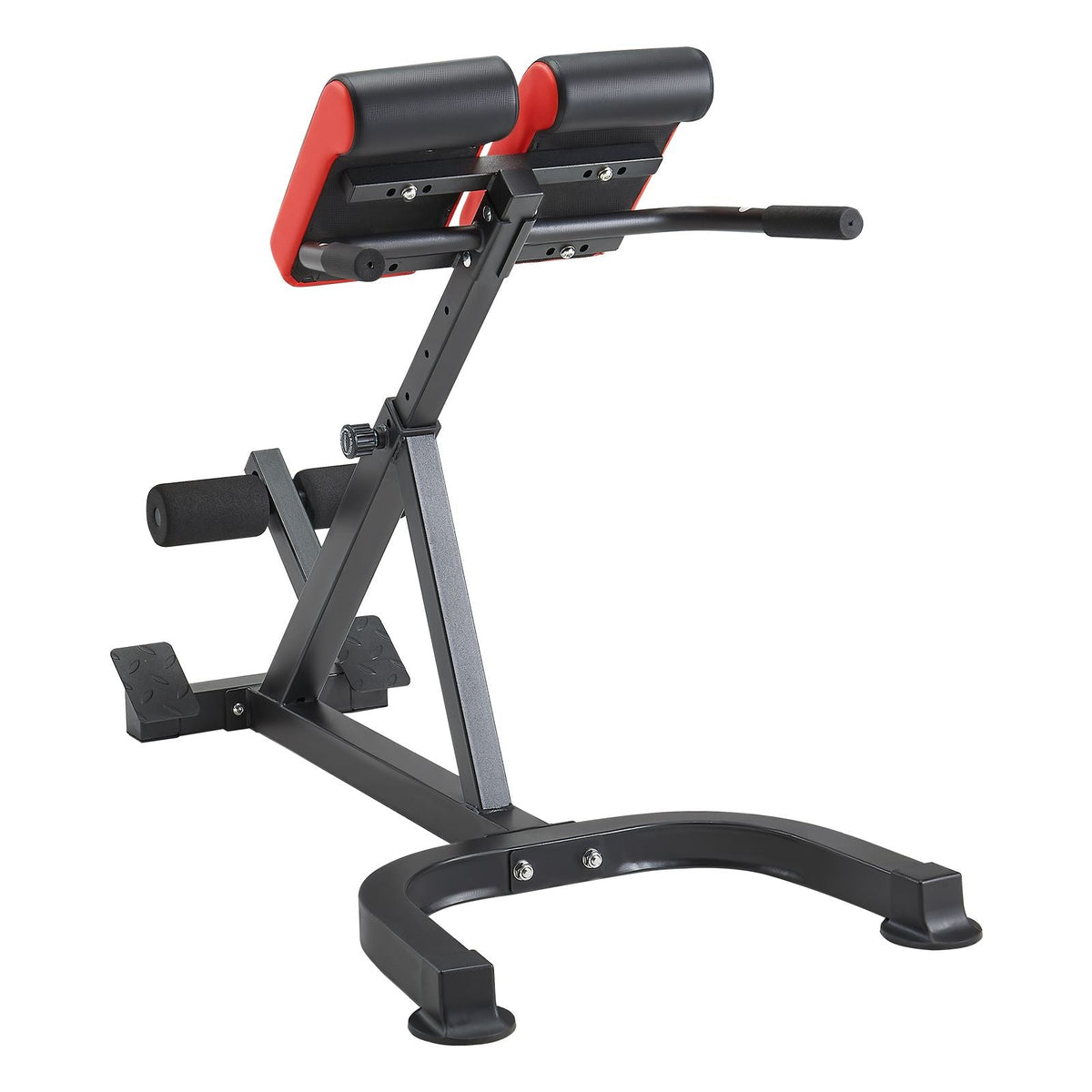 Roman Chair Hyperextension Bench, 300 lbs Adjustable Extension Machine, Multi-Function Exercise Equipment for Glute, Hamstring, Lower Back, and Ab Workout, Fitness Weight Bench for Home Gym
