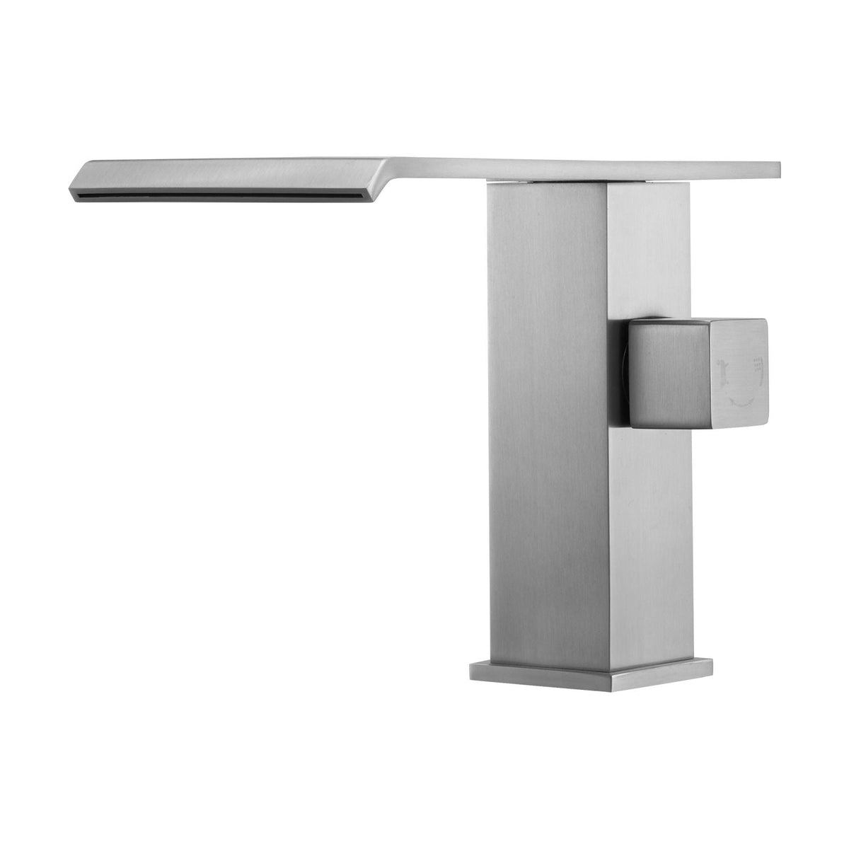 Roman Tub Faucet, 3 Hole Waterfall Bathtub Faucet, Roman Bathtub Faucets Set with Shower Head & 1 Handle, Deck Mount Bath Tub Faucets Set for Adult Bathing, Brushed Stainless Steel, Drip-Free