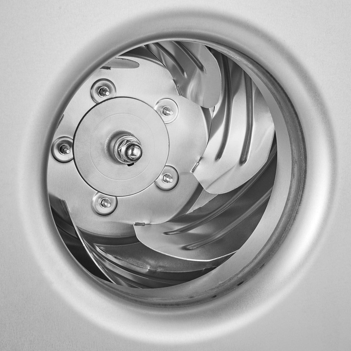 Roof Exhaust Fan, Attic Vent Fan with High-Power Motor, 24.8inch Fan Base Heavy-Duty Aluminum Alloy, Speed Control Adjustable Airflow 1500/2600CFM, Compact for Garage,Kitchen,Bathroom,Silver