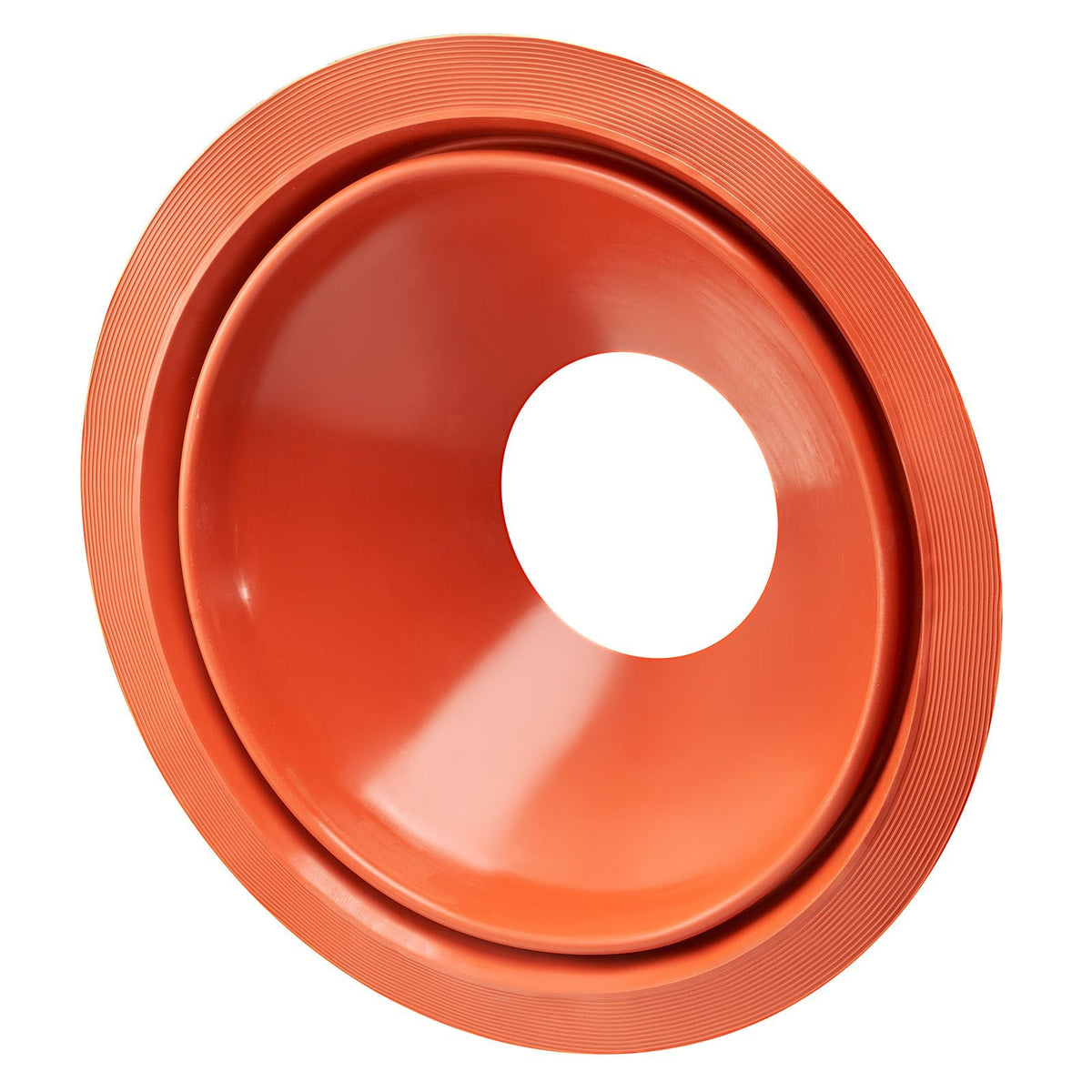 Roof Pipe Flashing Boot, Fit Pipe OD 10" to 19", Flexible Silicone Roofing Jack Pipe Flashing, High Temp -101 Fahrenheit to 437 Fahrenheit, Lasting Round Red Metal Base