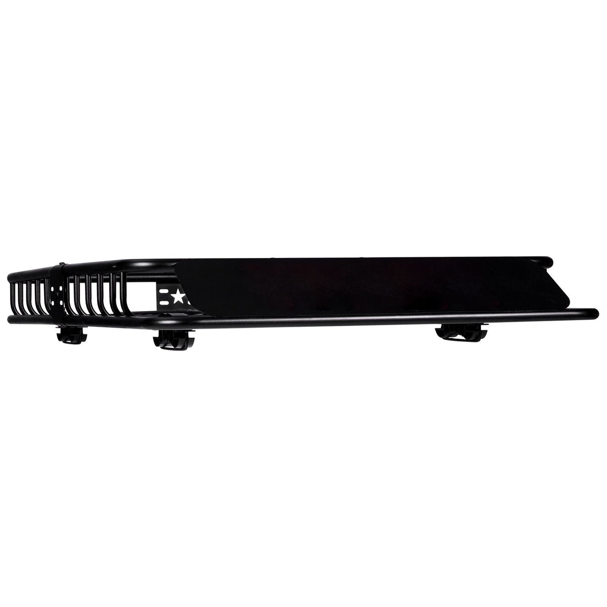 Roof Rack Cargo Basket, 46" x 36" x 4.5" Rooftop Cargo Carrier, Heavy-duty 200 LBS Capacity Universal Roof Rack Basket, Luggage Holder for SUV, Truck, Vehicle
