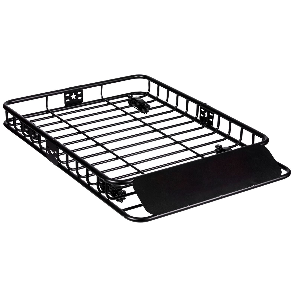 Roof Rack Cargo Basket, 51" x 36" x 5" Rooftop Cargo Carrier w/ 15 Cu Ft Waterproof Cargo Bag, 200 LBS Capacity Universal Rack Carrier for SUV, Truck