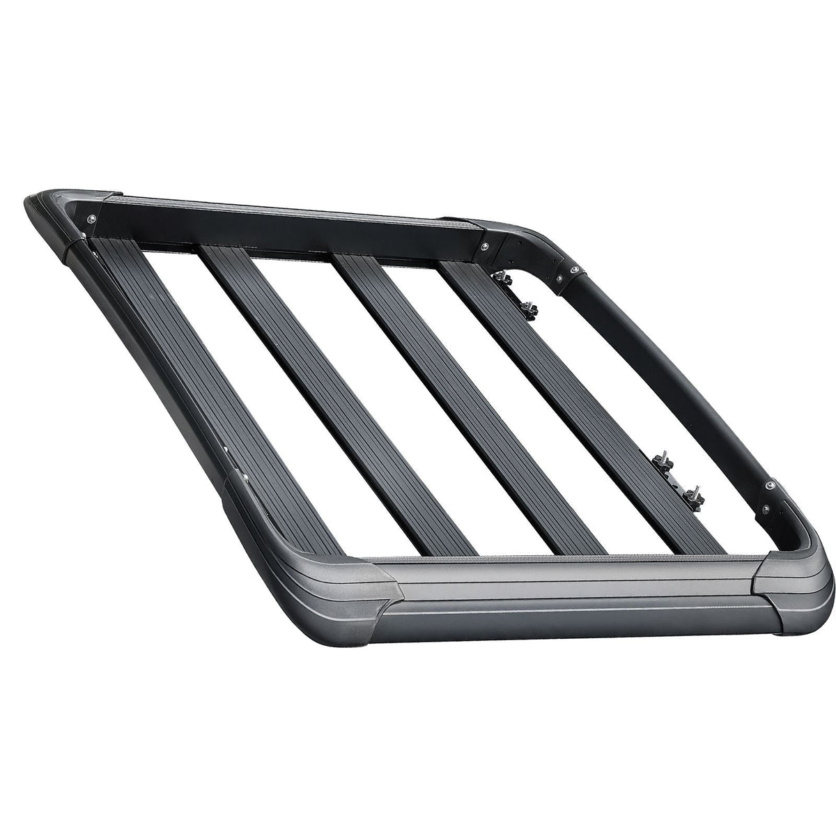 Roof Rack Cargo Carrier, 48 x 40 x 5.6 in, Universal Rooftop Cargo Basket, Car Top Luggage Holder with 150 lbs Max Load Capacity, 4.1 in Fence, Anti-Rust Alloy Steel, Wind Fairing, for SUV Car