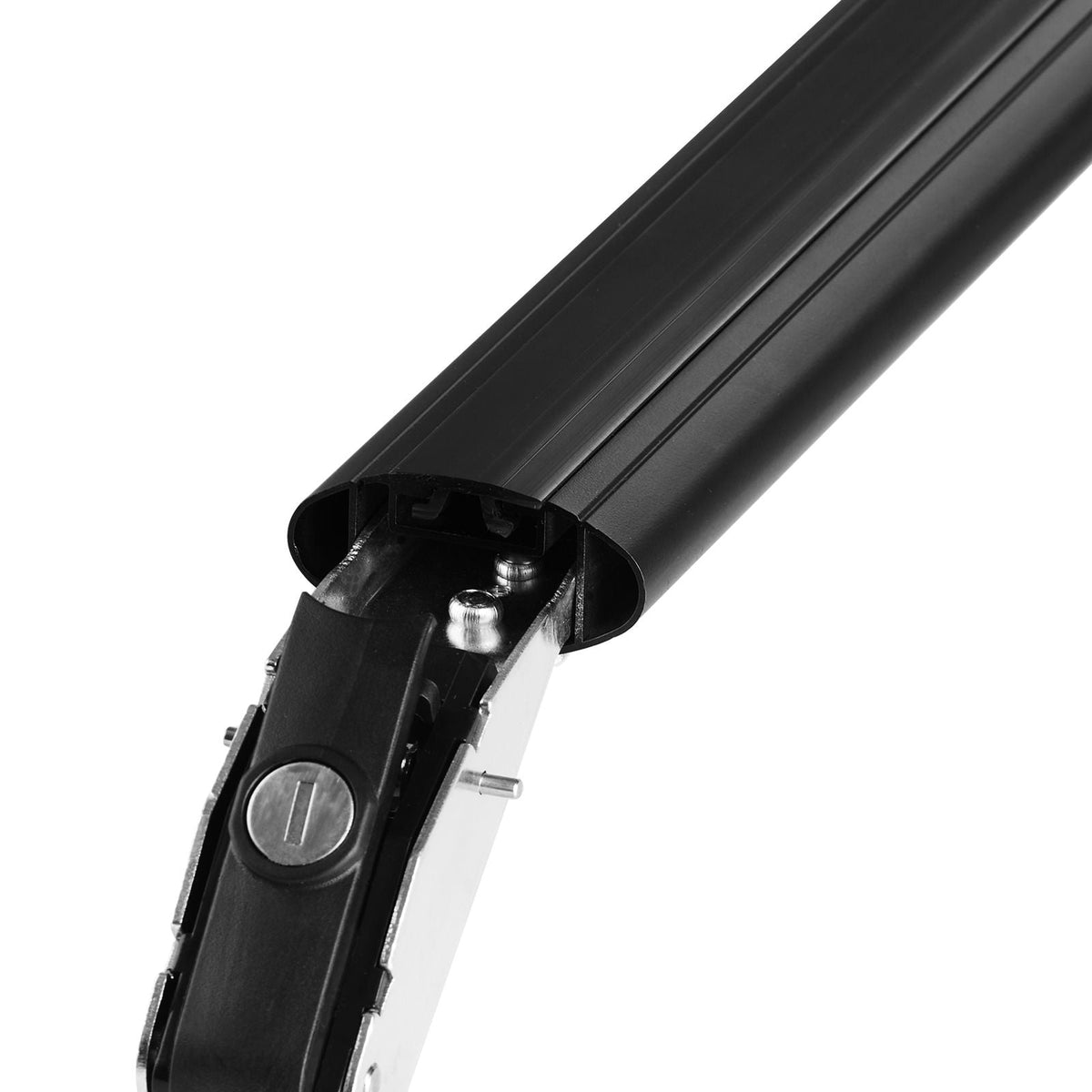 Roof Rack Cross Bars, Aluminum Roof Rack Crossbars, Fit Roof without Side Rail, 155 lbs Load Capacity, Adjustable Bare Roof Crossbars with Locks, for SUVs, Sedans, and Vans