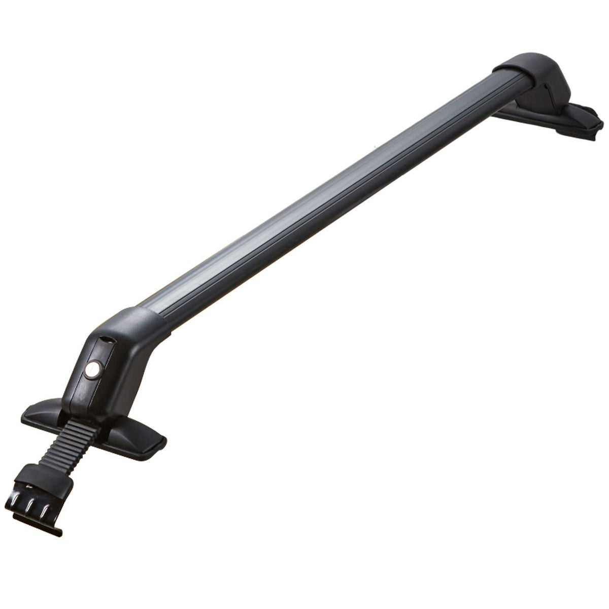 Roof Rack Cross Bars, Aluminum Roof Rack Crossbars, Fit Roof without Side Rail, 155 lbs Load Capacity, Adjustable Bare Roof Crossbars with Locks, for SUVs, Sedans, and Vans