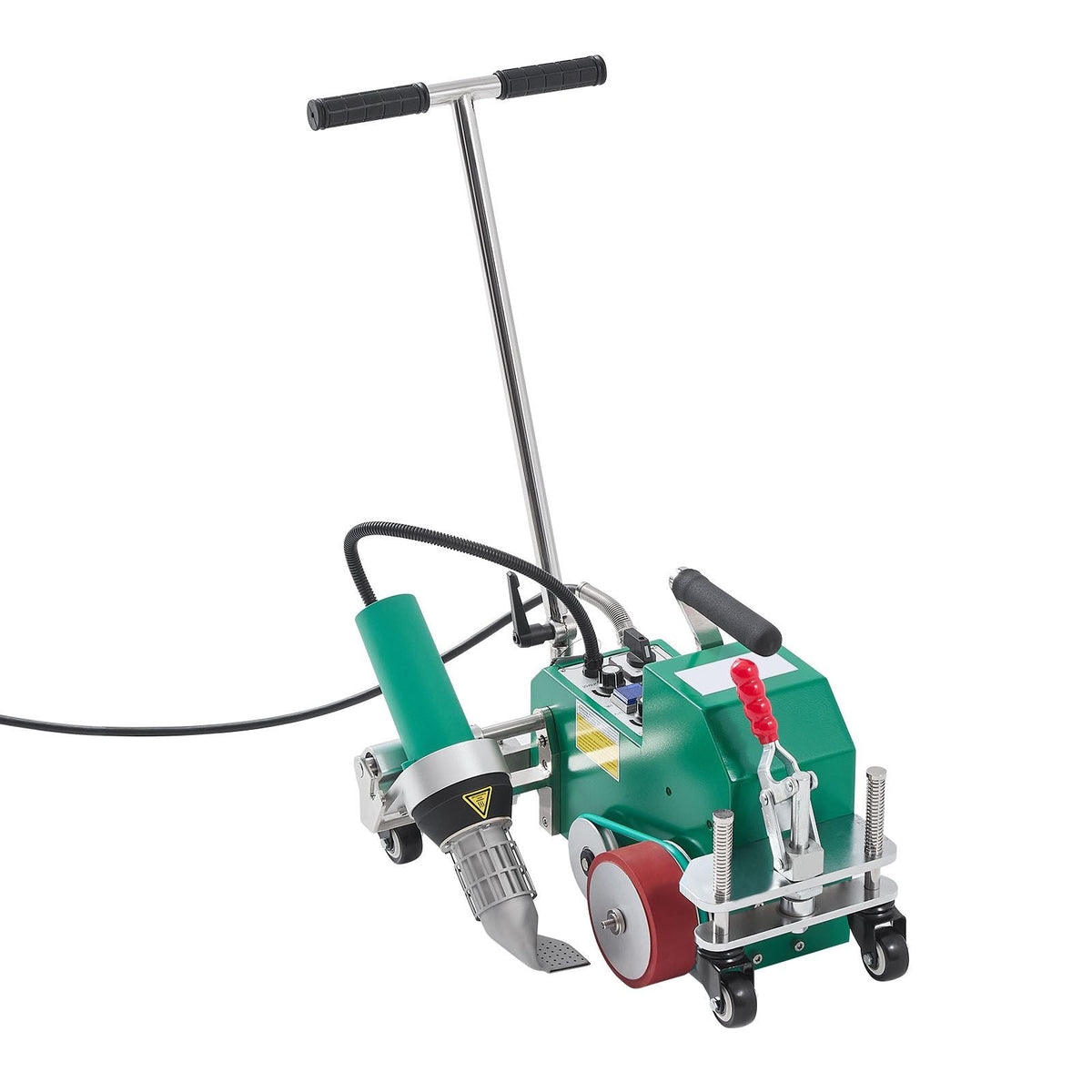 Roofing Hot Air Welder, 3400W 220V High Power Plastic PVC TPO Welding Machine - 1.57in Welding Width, 0.04-0.08 in Thickness, 68-1202 F Heat Roofing Welding Tool, for Waterproofing Advertising
