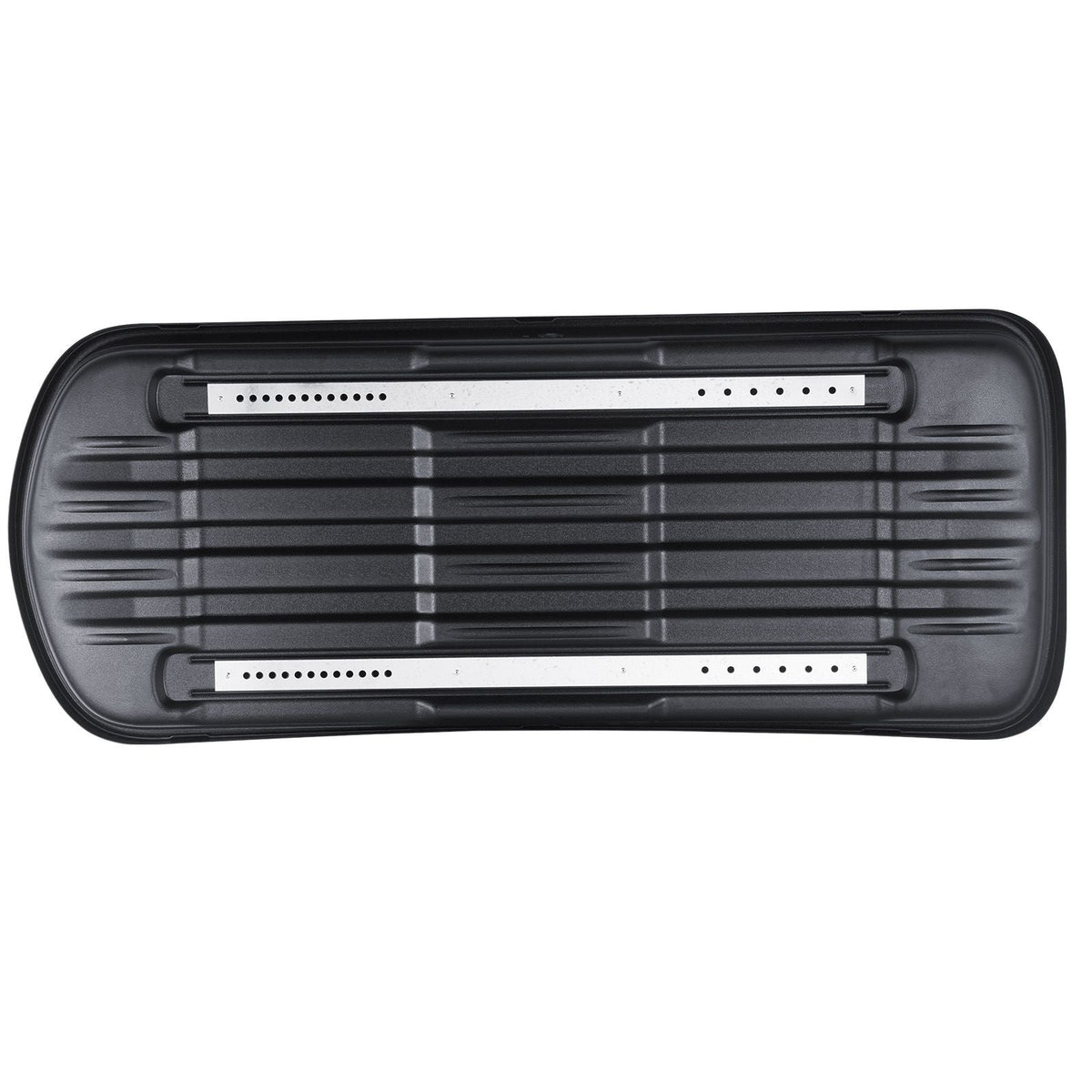 Rooftop Cargo Carrier, 14 Cubic Feet Roof Cargo Box, ABS Hard Shell Roof Box, with Dual-Sided Opening and 2 Reinforced Straps, Aerodynamic, Suitable for most Crossbar, for Car, Wagon, SUV, Black