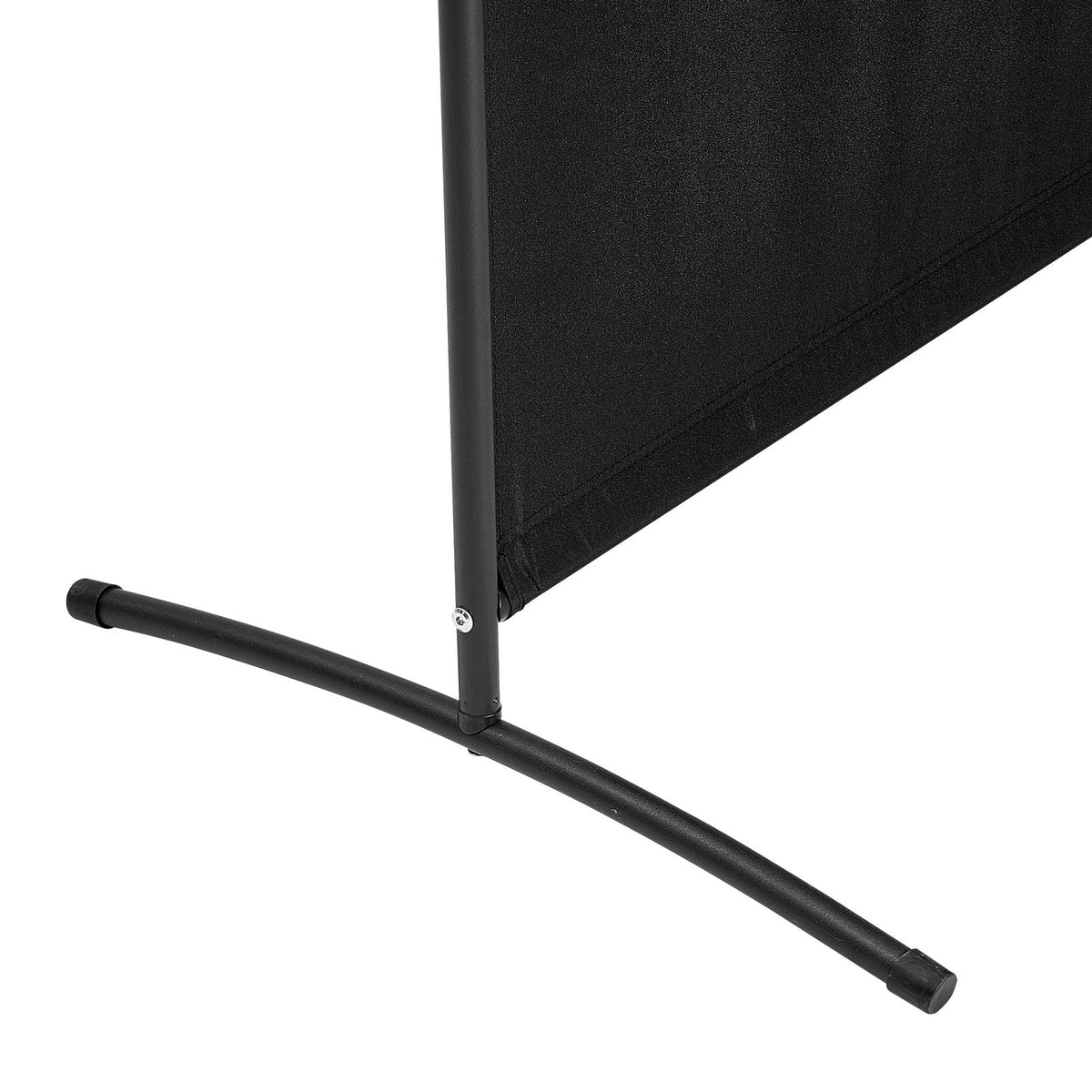 Room Divider, 3 Panel Room Divider, Folding Privacy Screen and Portable Partition Divider for Room Separation, Freestanding Room Partitions for Office, Bedroom, Study, Black