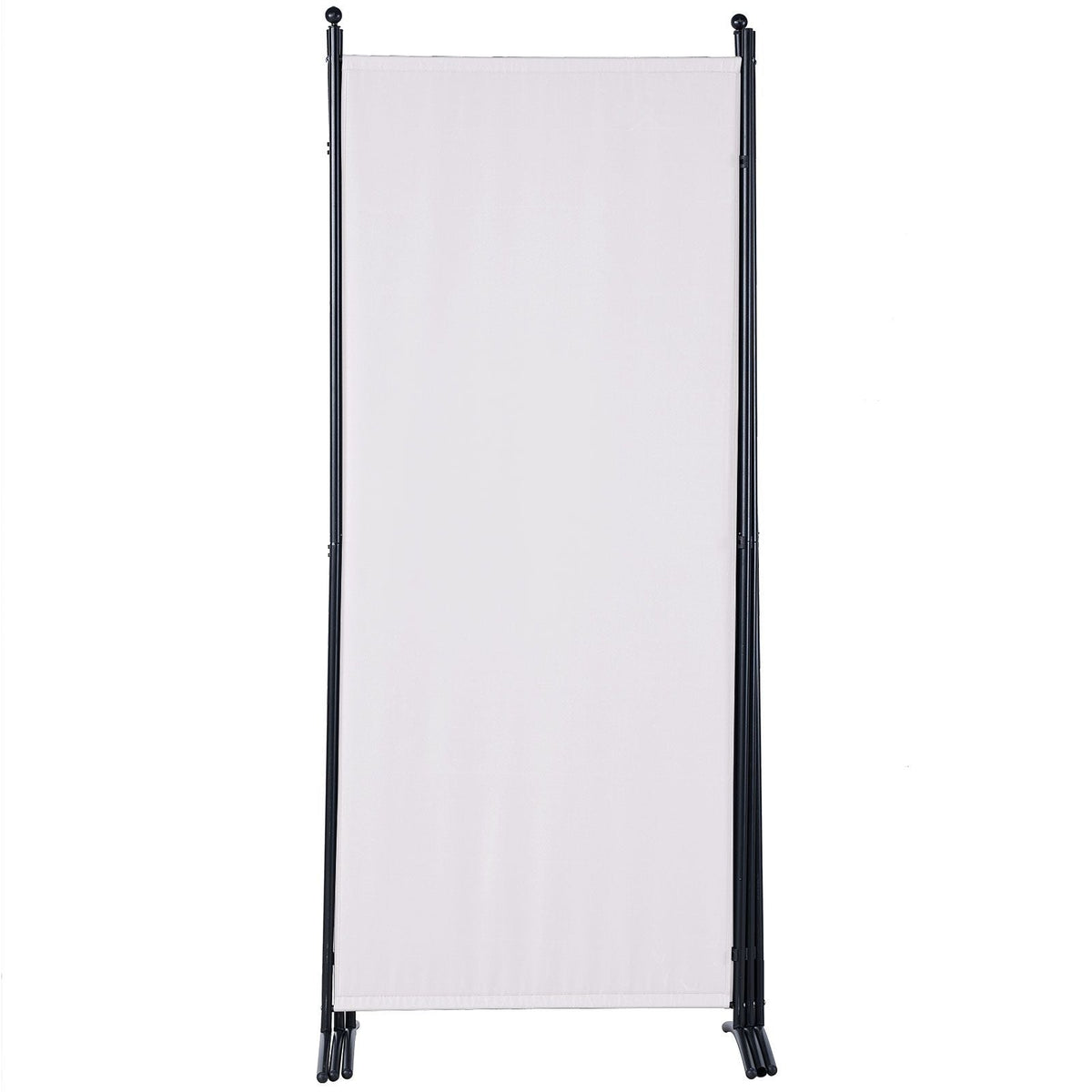 Room Divider, 6.1 ft Room Dividers and Folding Privacy Screens (3-panel), Fabric Partition Room Dividers for Office, Bedroom, Dining Room, Study, Freestanding, White