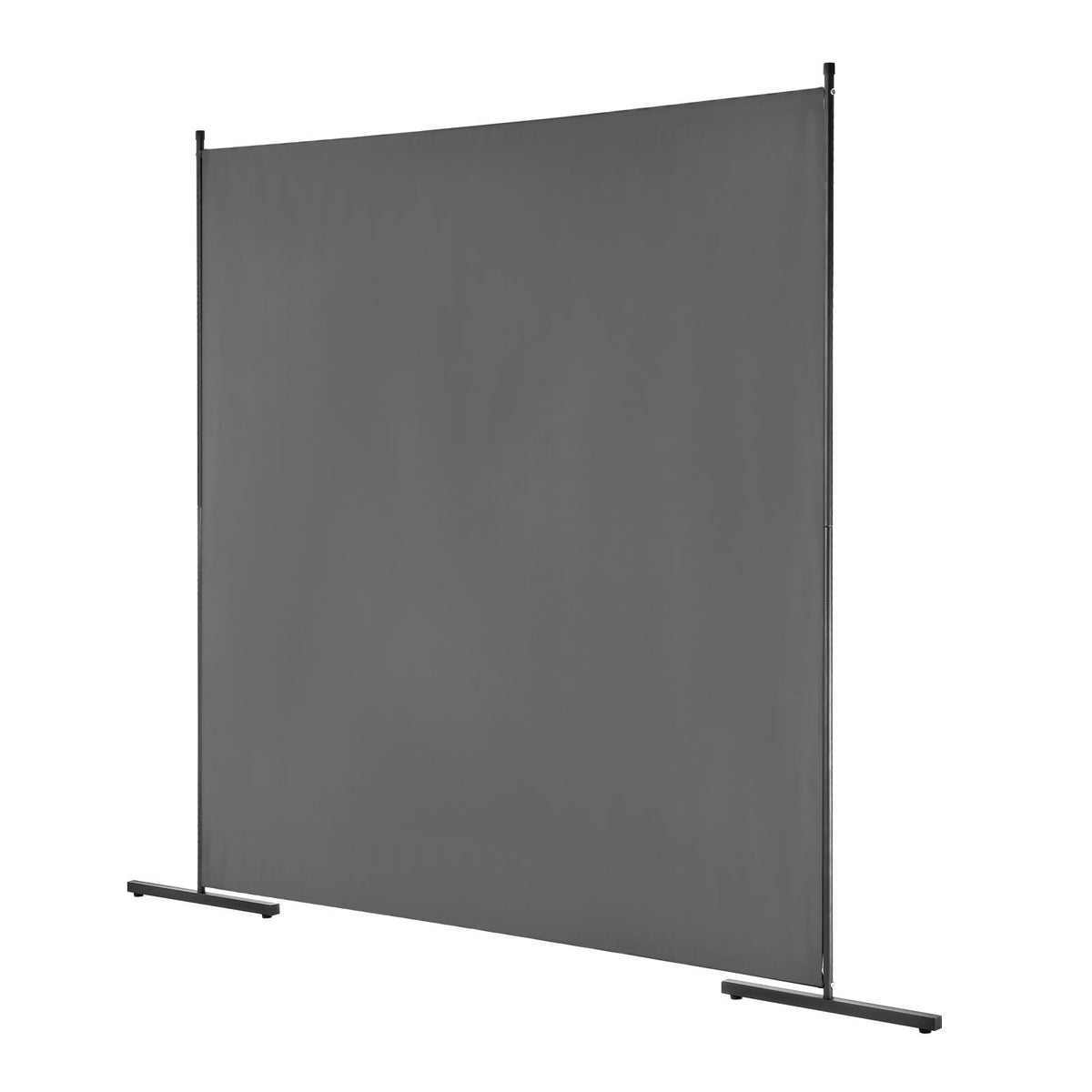 Room Divider, Single Panel Room Divider, 6FT Privacy Screen Indoor, Partition Divider for Room Separation, Freestanding Room Divider Panel for Office, Bedroom, Grey