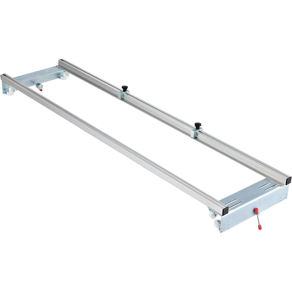Router Sled, 60 inches / 152.4cm Width, Slab Guide Jig for Woodworking with Locking Function, Portable and Easy to Adjust, Trimming Planing Machine for Wood Flattening, Home DIY