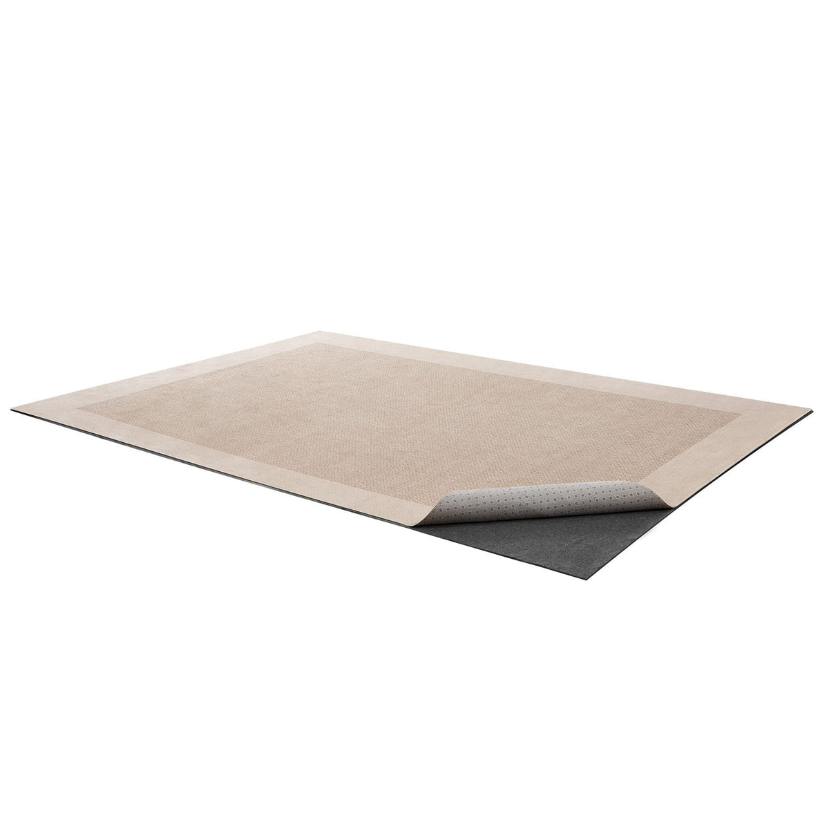 Rug Pad 10 x 14 ft, Non-slip Carpet Area Pad, Rug Mat Padding with Dual Surface Felt Cushion & Rubber Gripper, Hardwood Floor Protection for All Floors, Finishes, Keeps Carpets in Place