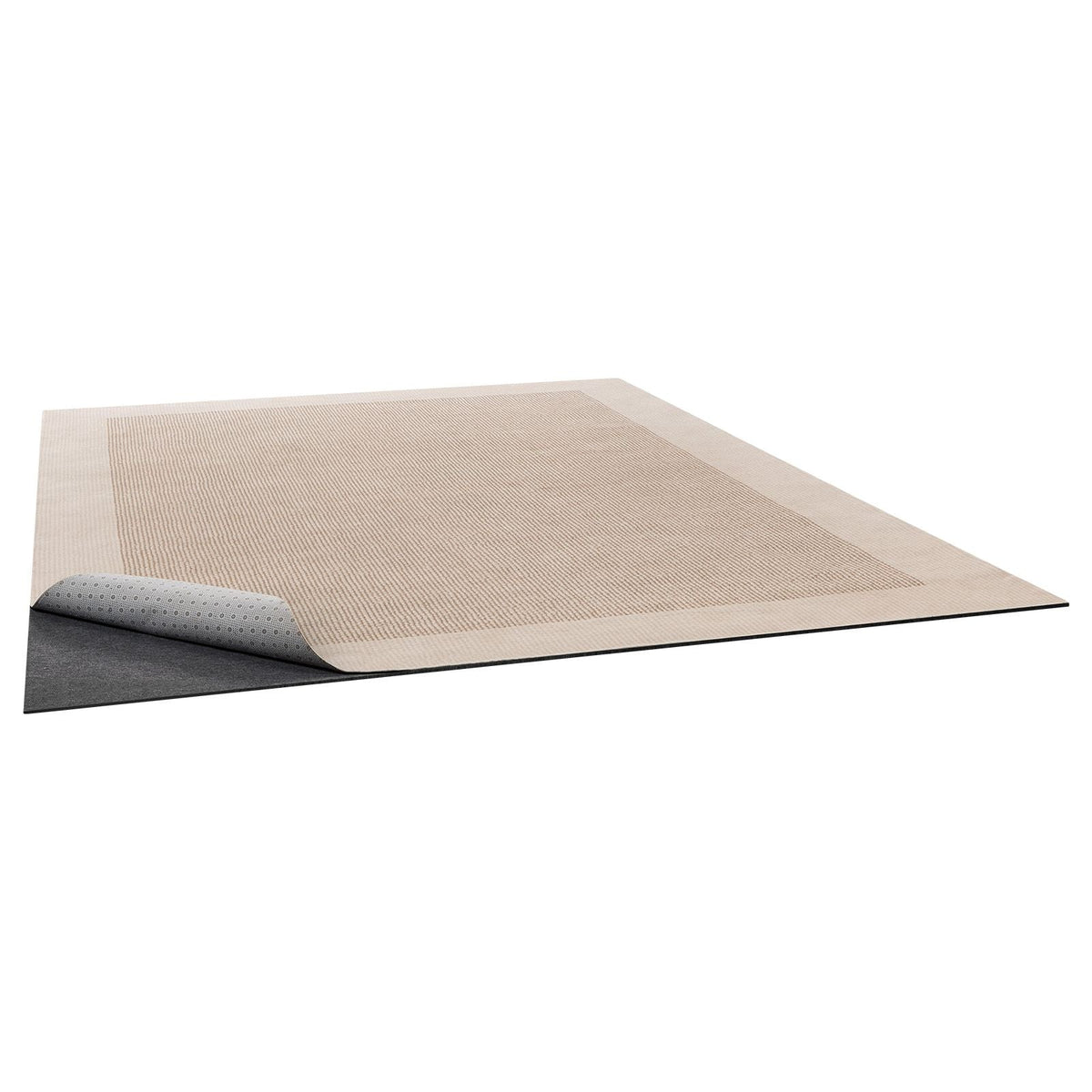 Rug Pad 10 x 14 ft, Non-slip Carpet Area Pad, Rug Mat Padding with Dual Surface Felt Cushion & Rubber Gripper, Hardwood Floor Protection for All Floors, Finishes, Keeps Carpets in Place