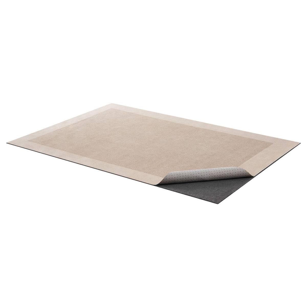 Rug Pad 5 x 7 ft, Non-slip Carpet Area Pad, Rug Mat Padding with Dual Surface Felt Cushion & Rubber Gripper, Hardwood Floor Protection for All Floors, Finishes, Keeps Carpets in Place