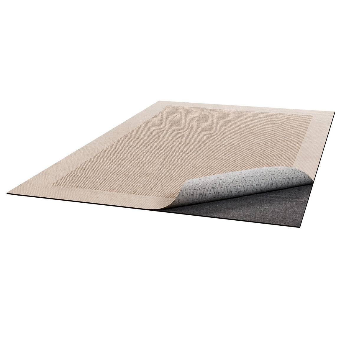 Rug Pad 8 x 10 ft, Non-slip Carpet Area Pad, Rug Mat Padding with Dual Surface Felt Cushion & Rubber Gripper, Hardwood Floor Protection for All Floors, Finishes, Keeps Carpets in Place