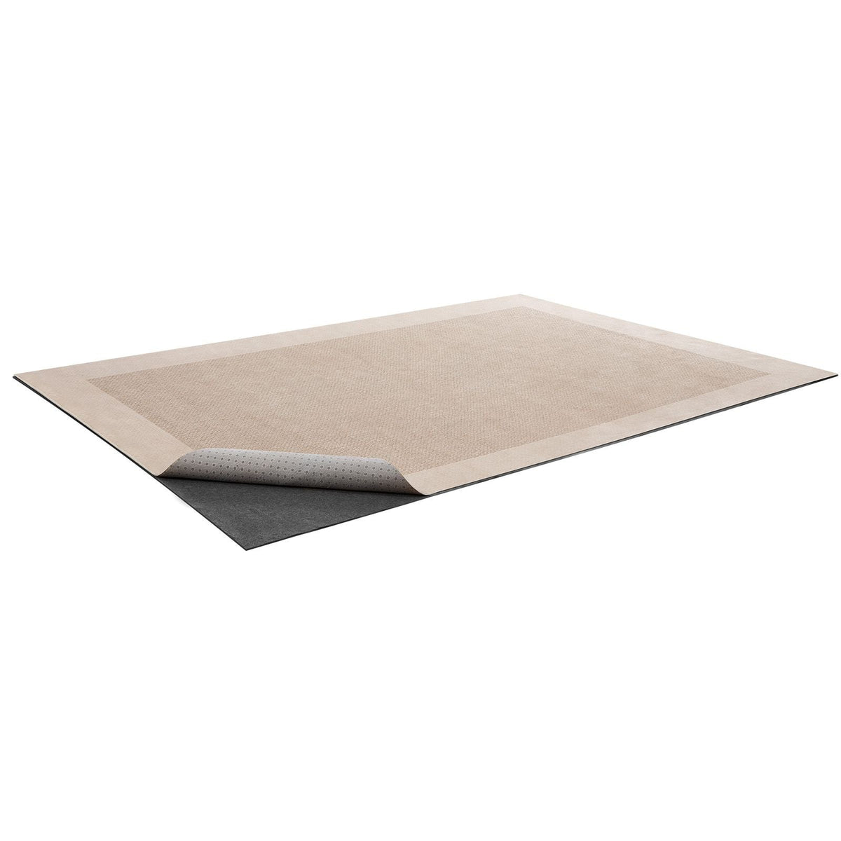 Rug Pad 8 x 10 ft, Non-slip Carpet Area Pad, Rug Mat Padding with Dual Surface Felt Cushion & Rubber Gripper, Hardwood Floor Protection for All Floors, Finishes, Keeps Carpets in Place