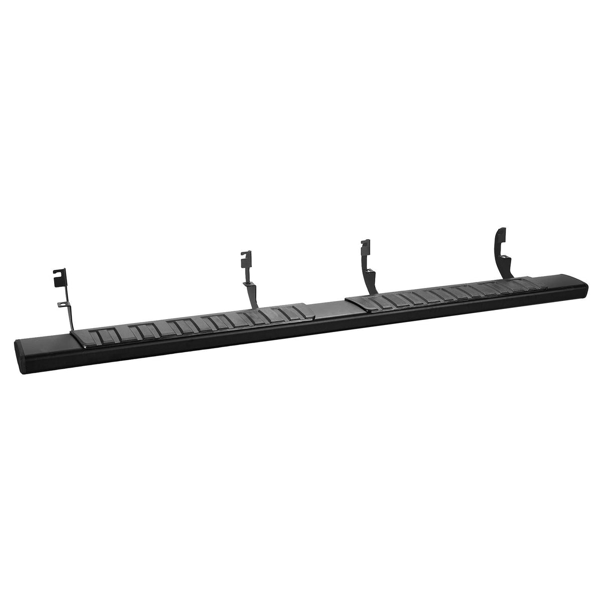 Running Boards, 6 Inches Side Steps Compatible with 2019-2025 Chevy Silverado/GMC Sierra 1500 Crew Cab, 20-25 Chevy Silverado/GMC Sierra 2500HD 3500HD Crew Cab, Black Textured Aluminum Nerf Bars