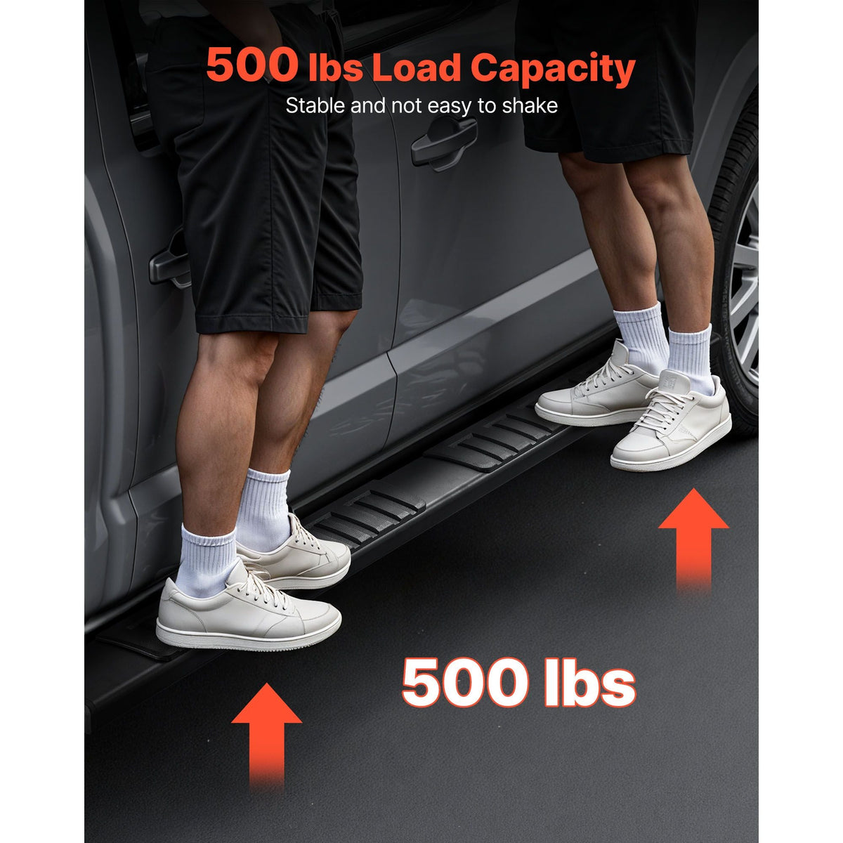 Running Boards, 6 Inches Side Steps Compatible with 2019-2025 Chevy Silverado/GMC Sierra 1500 Crew Cab, 20-25 Chevy Silverado/GMC Sierra 2500HD 3500HD Crew Cab, Black Textured Aluminum Nerf Bars