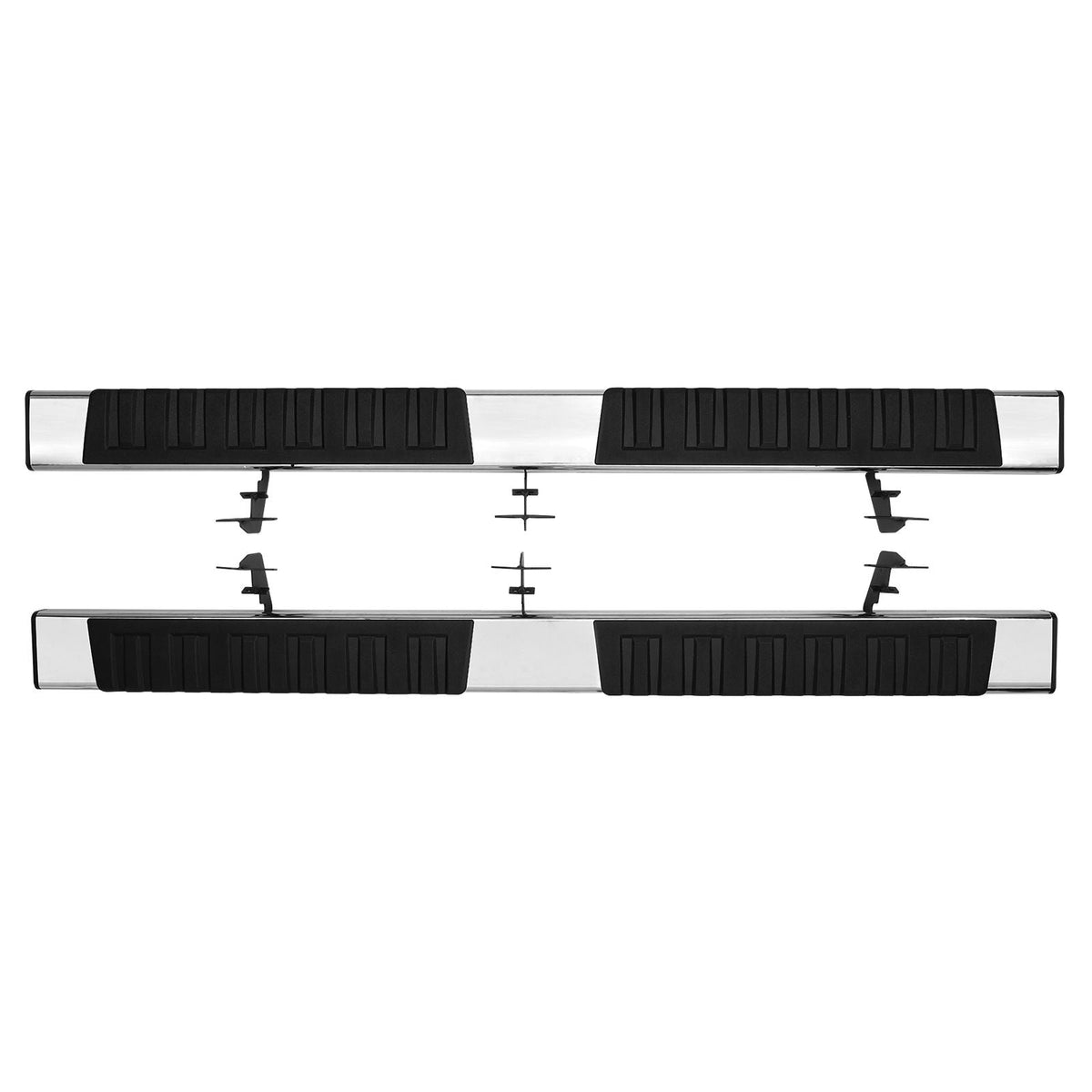 Running Boards, 6" Step Bars Compatible with 2009-2018 Dodge Ram 1500/2010-2023 Ram 2500/3500 (Includes 2019-2023 Classic) Crew Cab, 201 Stainless Steel Side Steps Nerf Bars, 500LBS, 2 PCS