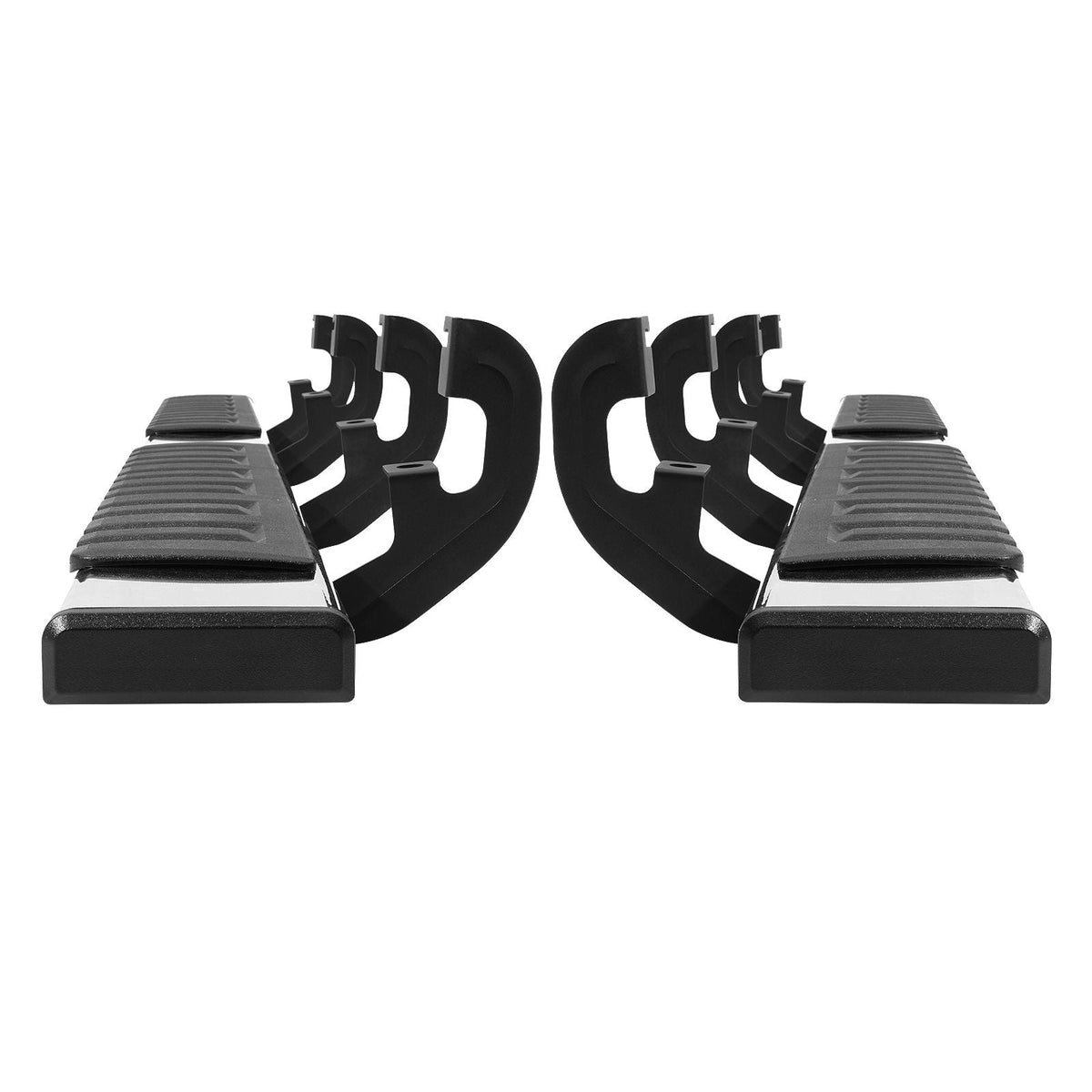 Running Boards, 6" Step Bars Compatible with 2019-2023 Chevy Silverado/GMC Sierra 1500/2020-2024 Silverado/Sierra 2500/3500HD Crew Cab, 201 Stainless Steel Side Steps Nerf Bars, 500LBS, 2 Piece