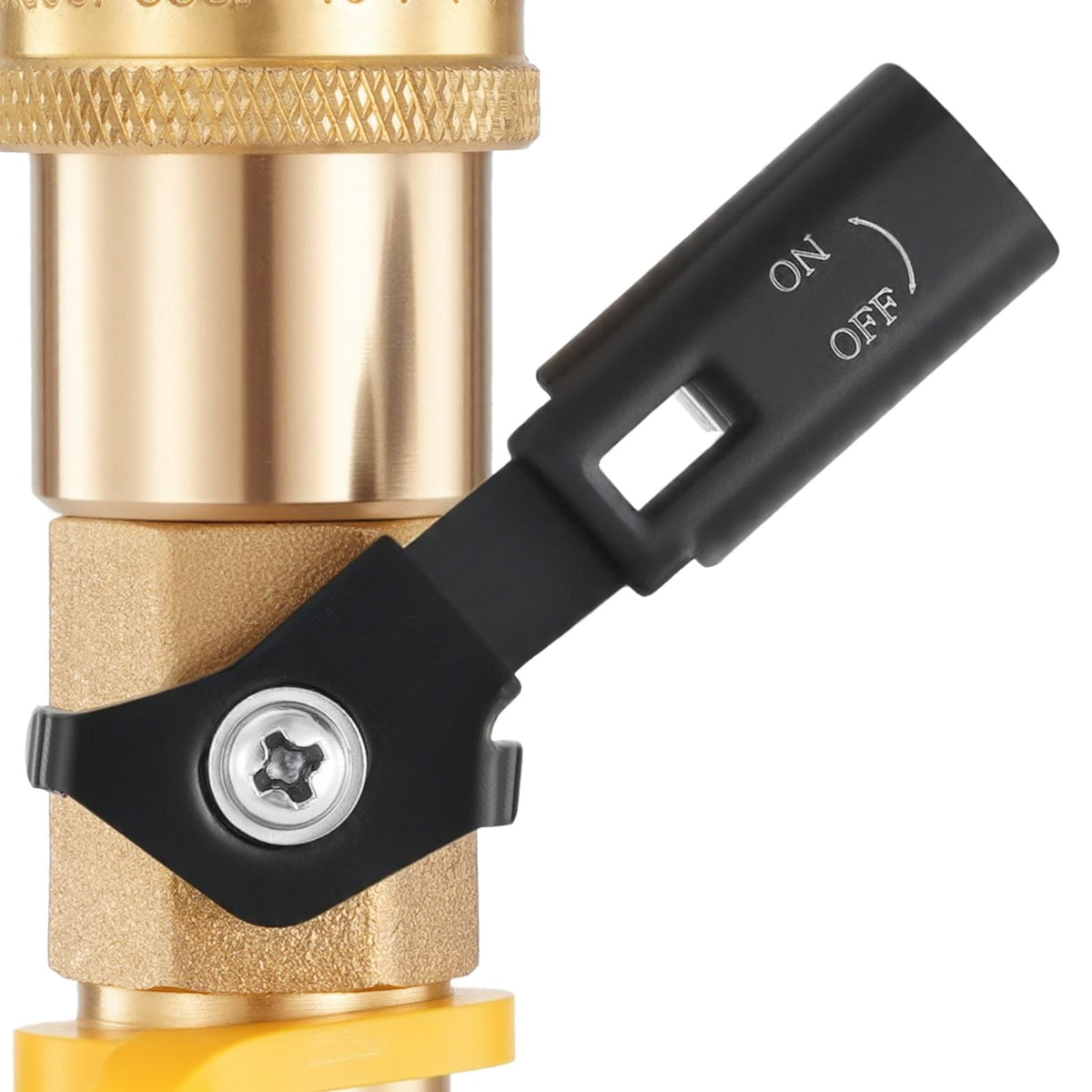 RV Propane Quick Connect Fitting Adapter Valve, 7 Pieces, 1/4-Inch Male NPT Full Flow Plug & 3/8-Inch Male Flare Quick Kit for Low Pressure Gas Appliances and RV Propane Quick Connections