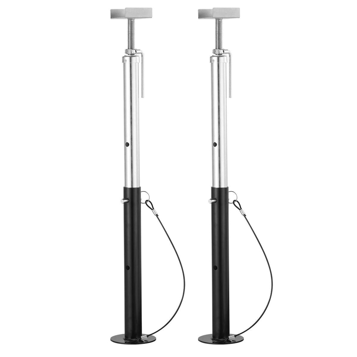 RV Slide Out Support Jacks, 5000 lbs Capacity Each Slide Out Stabilizer, Adjusts from 20"-48" Camper Slide Out Support Jacks, Heavy-duty Slideout Stabilizers for RV, Camper and Travel Trailer